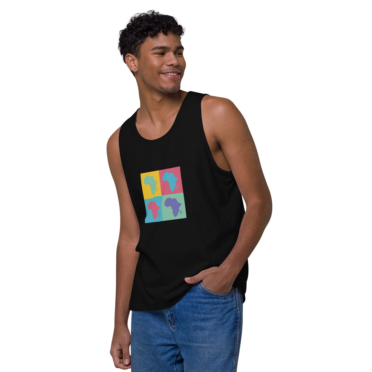 AFRICA WARHOL Premium Tank Top