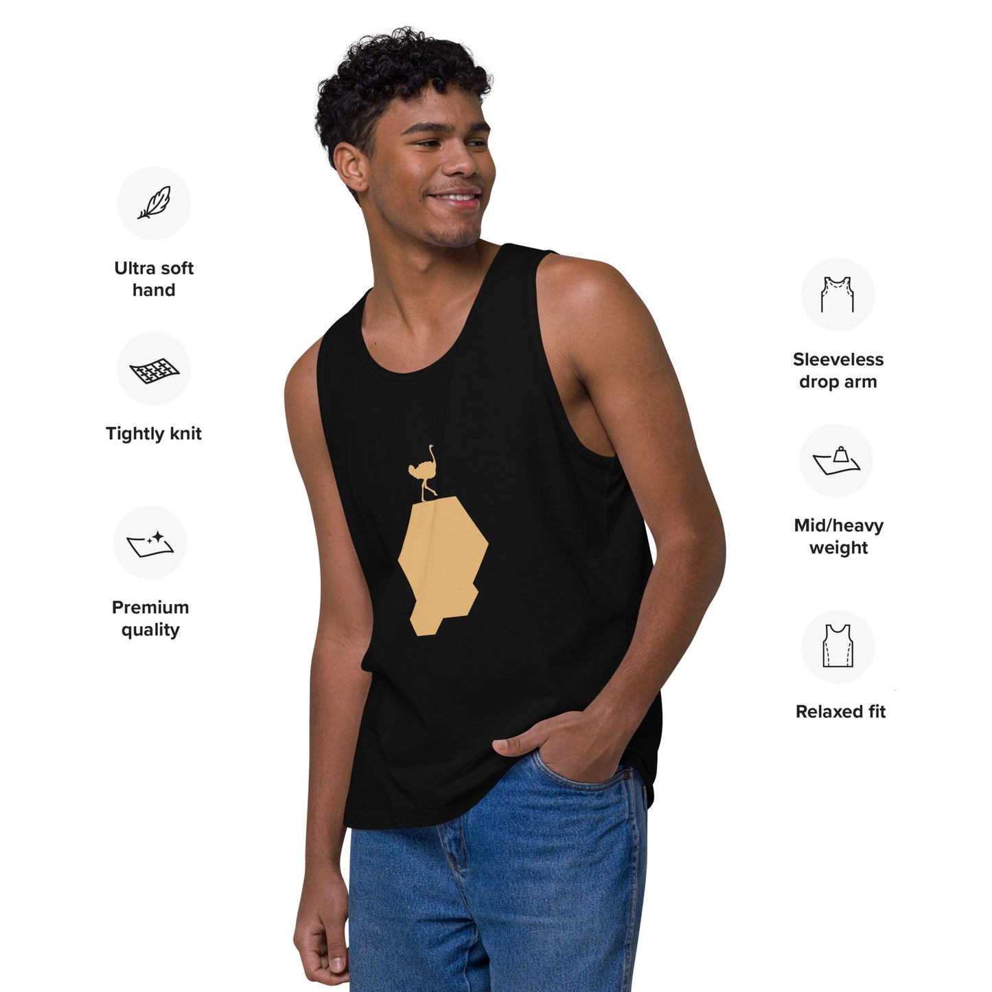BE YOURSELF Premium Tank Top