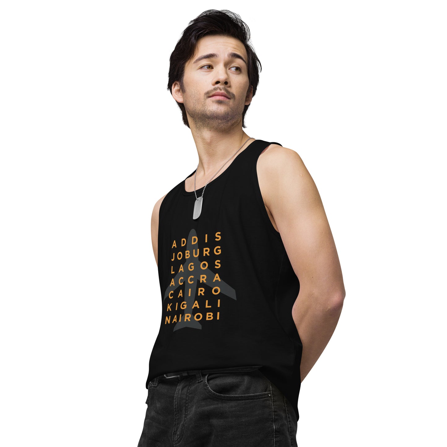 AFRICAN CITIES Premium Tank Top