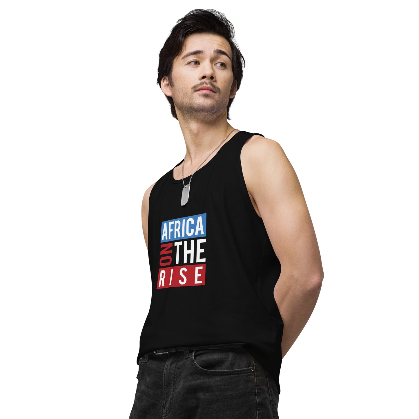 AFRICA ON THE RISE Premium Tank Top
