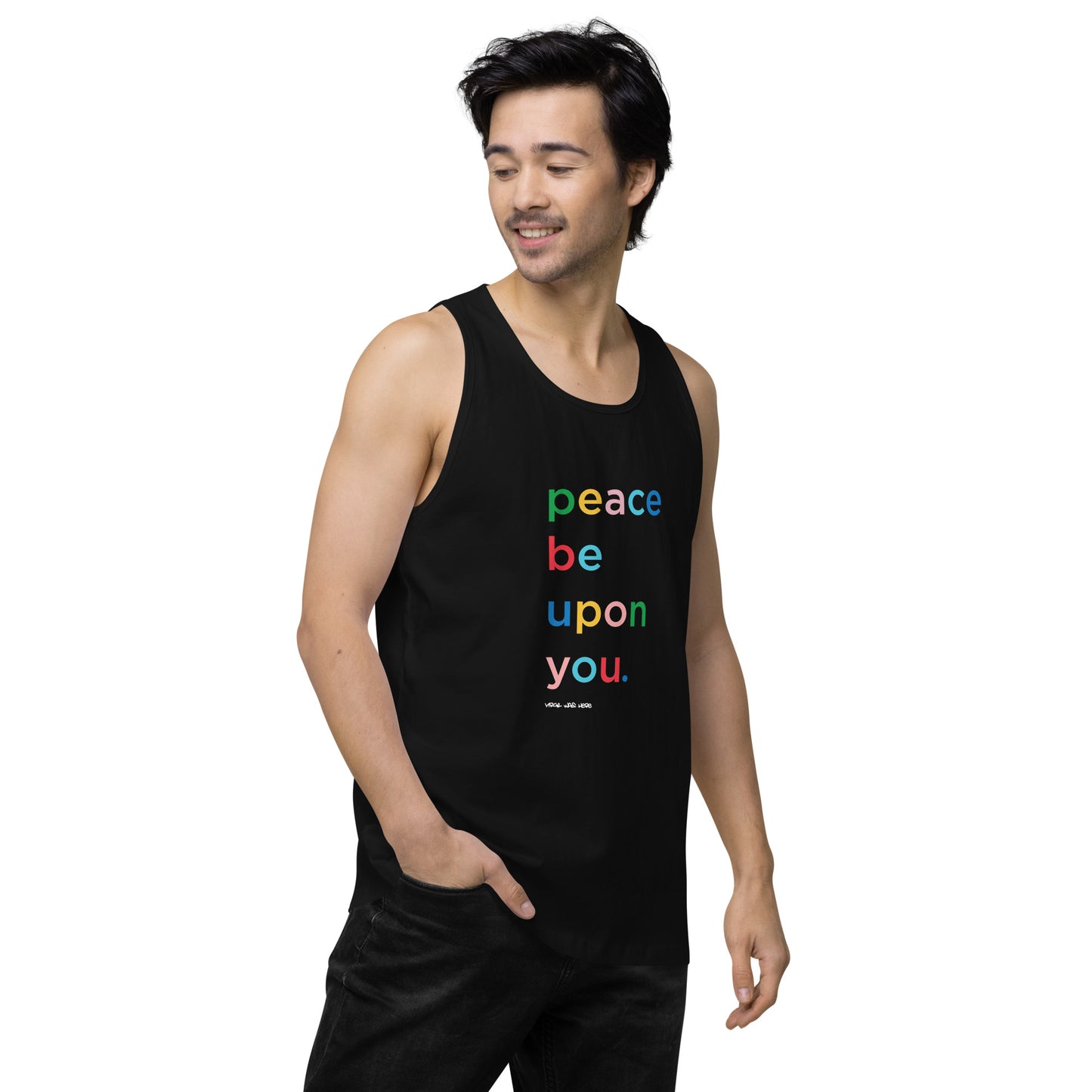PEACE BE UPON YOU Premium Tank Top