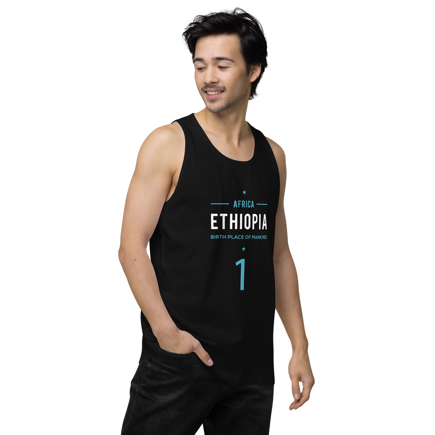 ETHIOPIA - BIRTHPLACE OF MANKIND Premium Tank Top