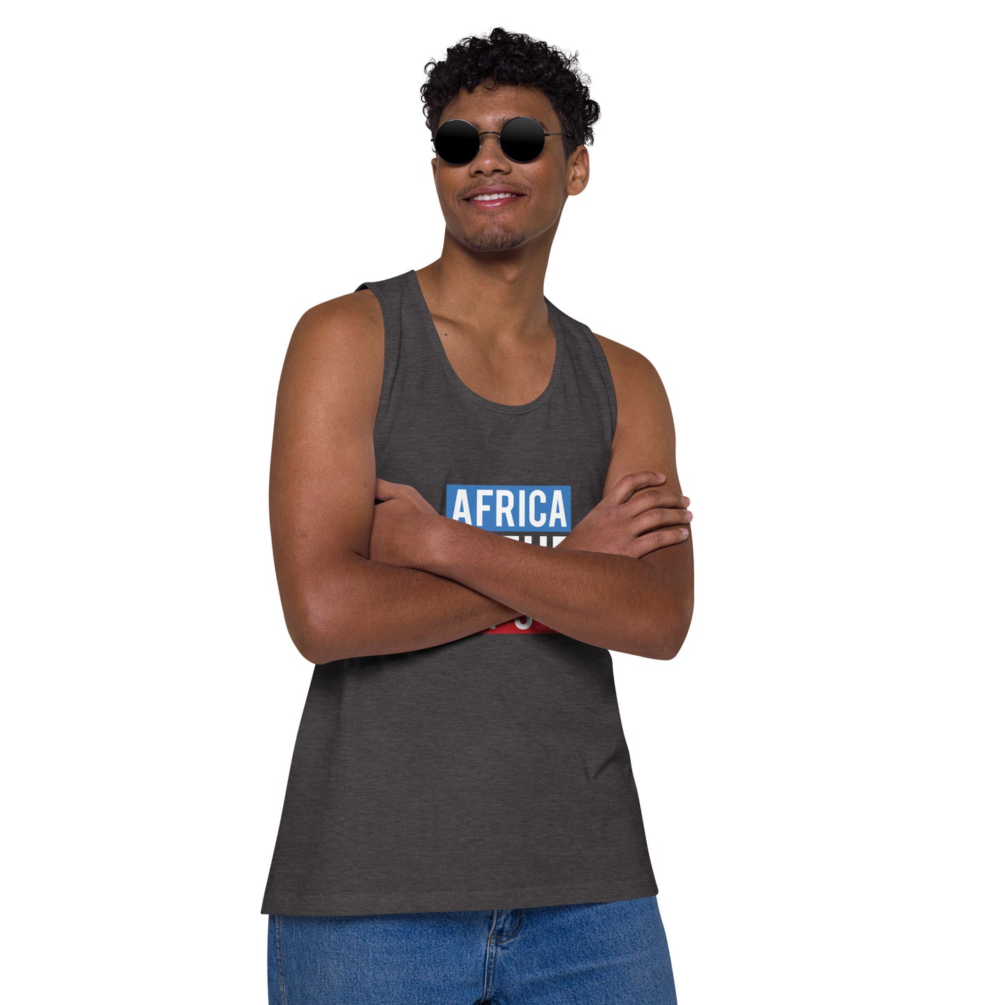AFRICA ON THE RISE Premium Tank Top