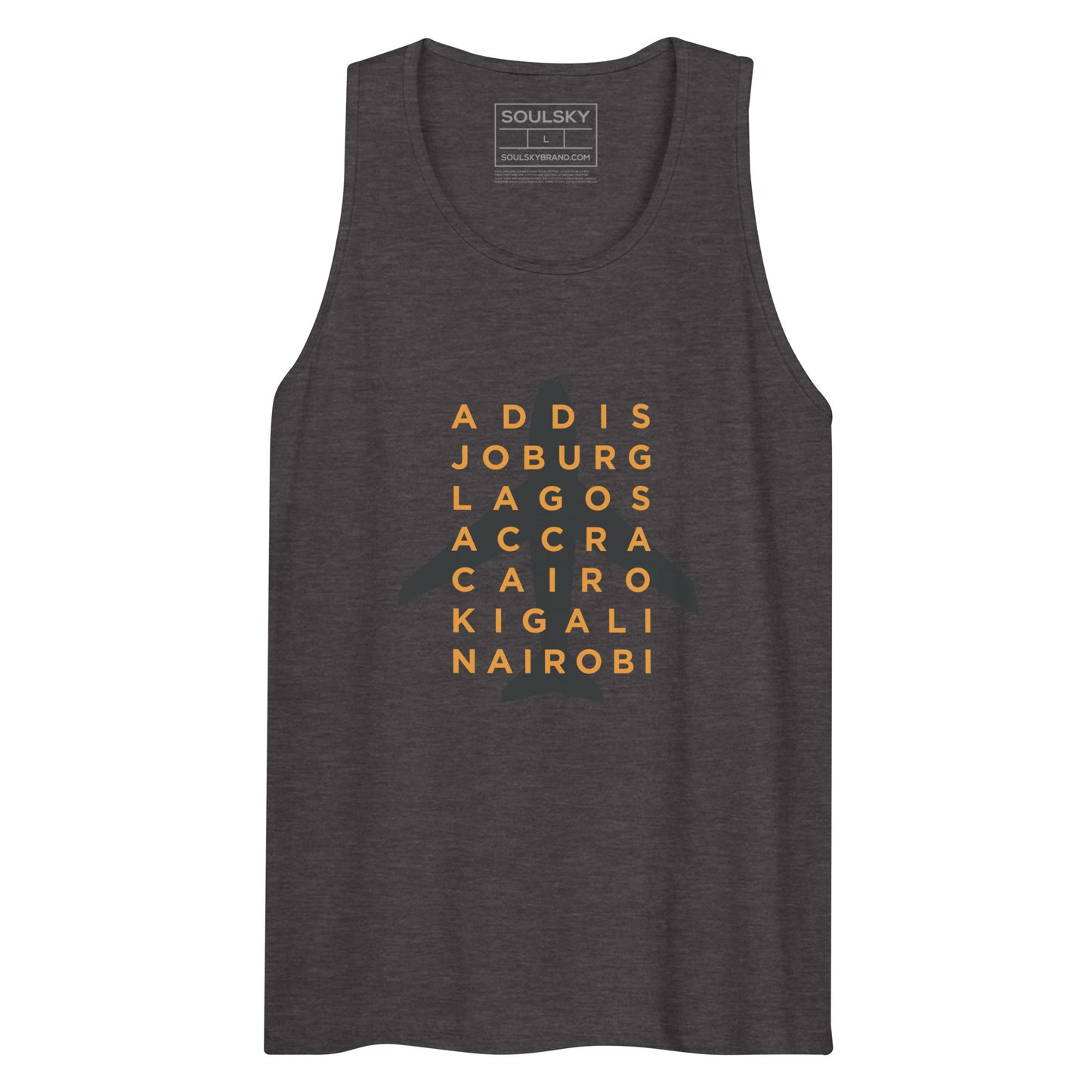 AFRICAN CITIES Premium Tank Top