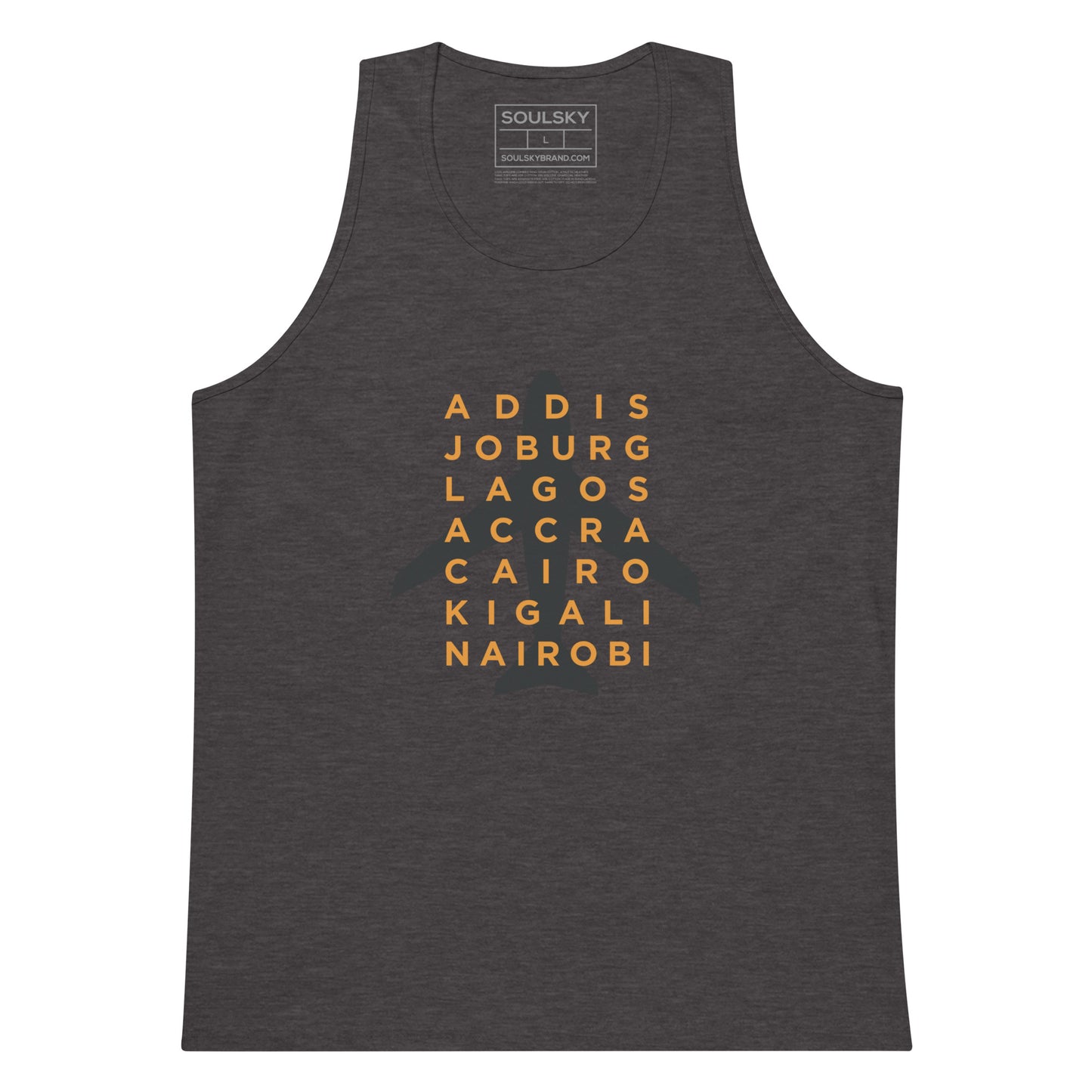 AFRICAN CITIES Premium Tank Top