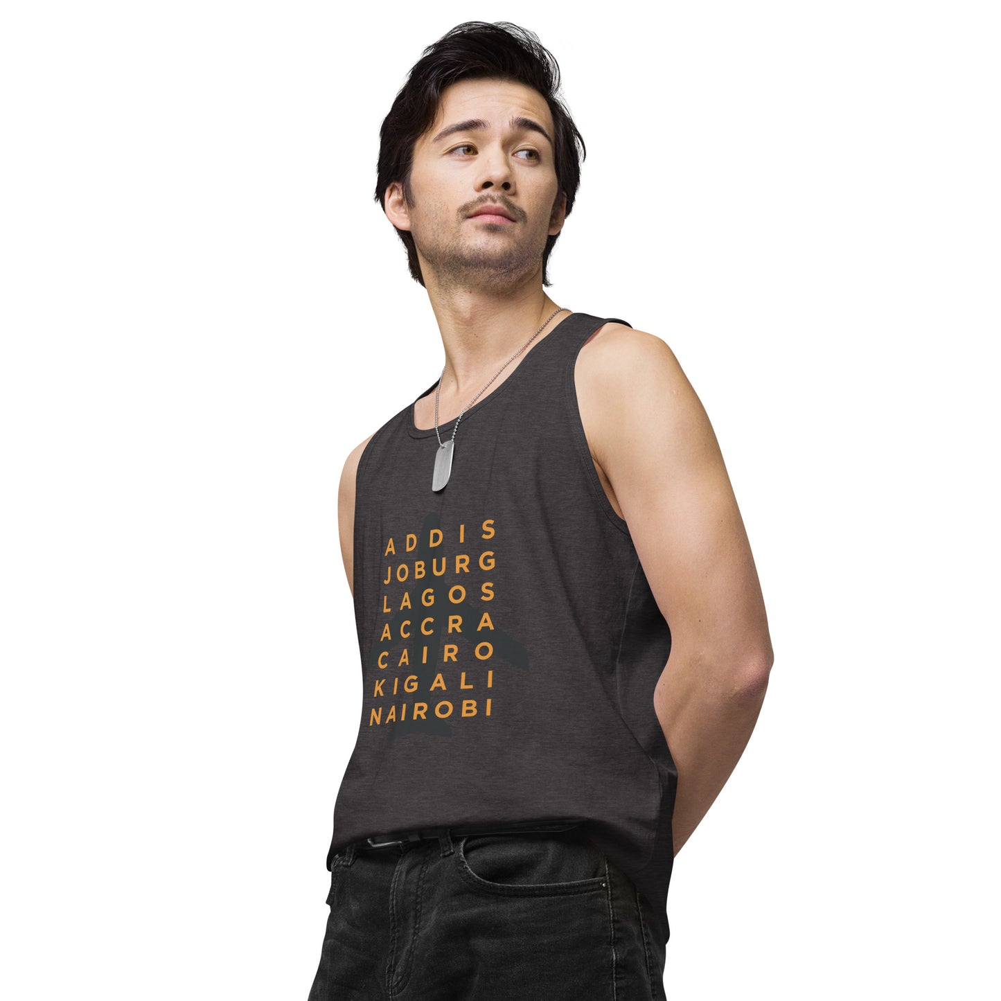 AFRICAN CITIES Premium Tank Top