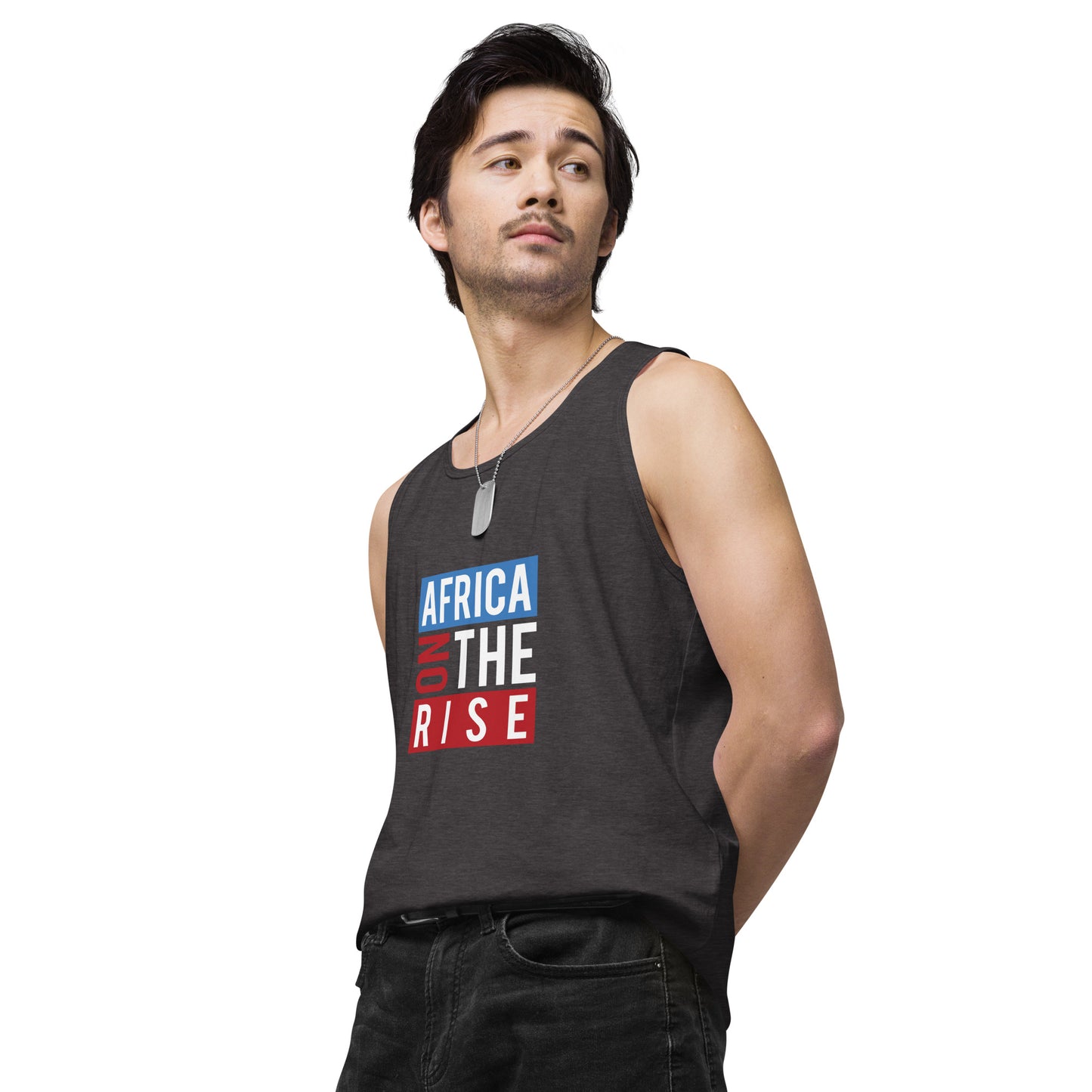 AFRICA ON THE RISE Premium Tank Top
