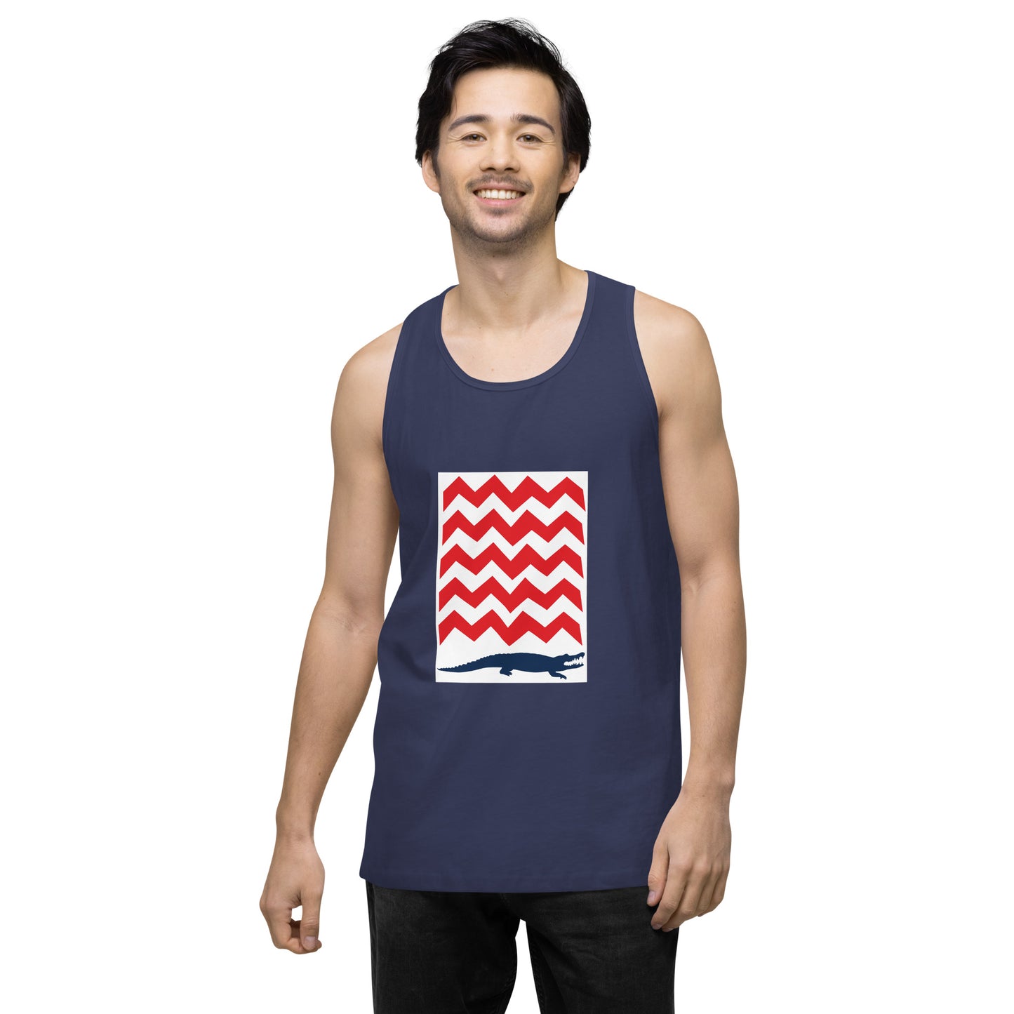 BE PATIENT Premium Tank Top (Dark Colors)