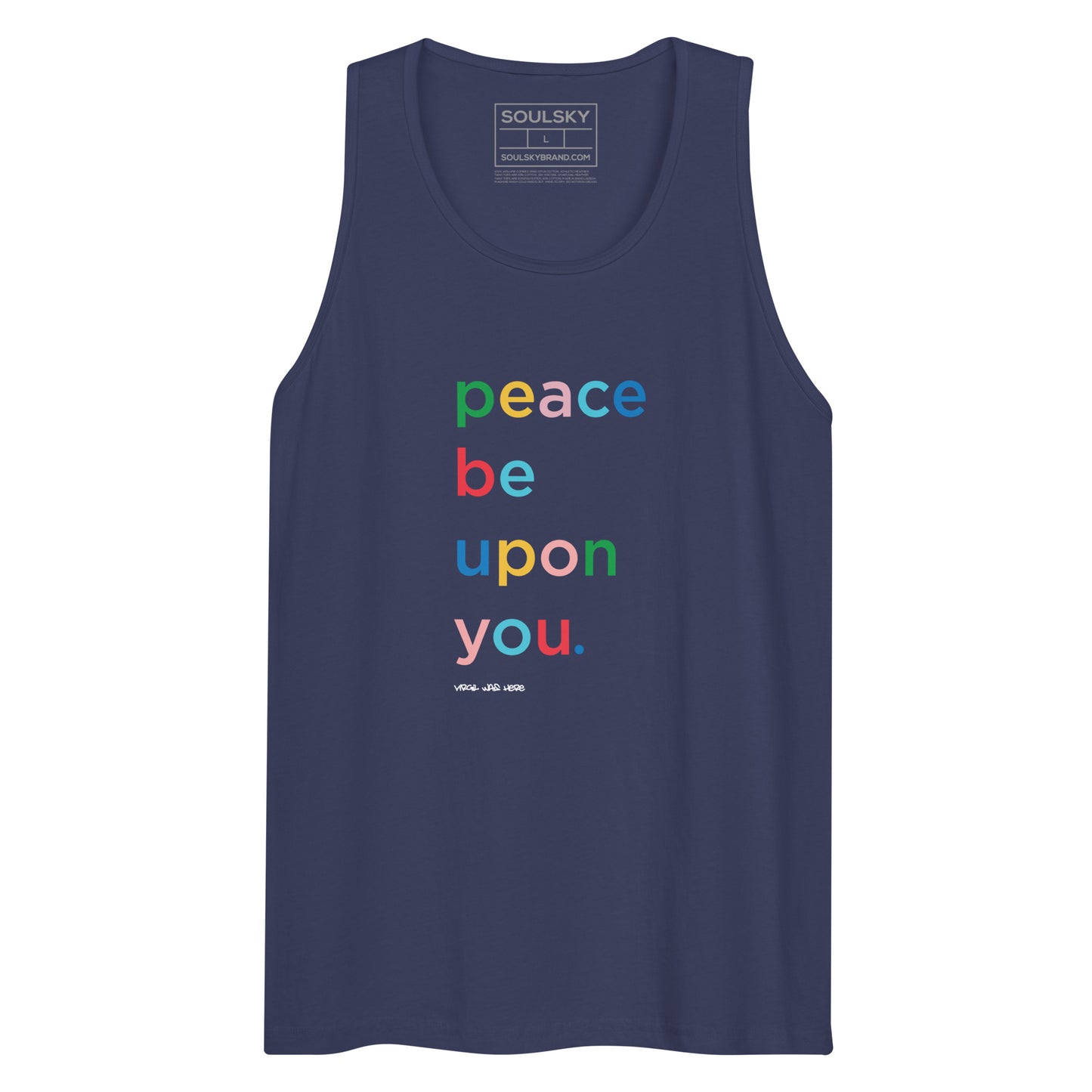 PEACE BE UPON YOU Premium Tank Top