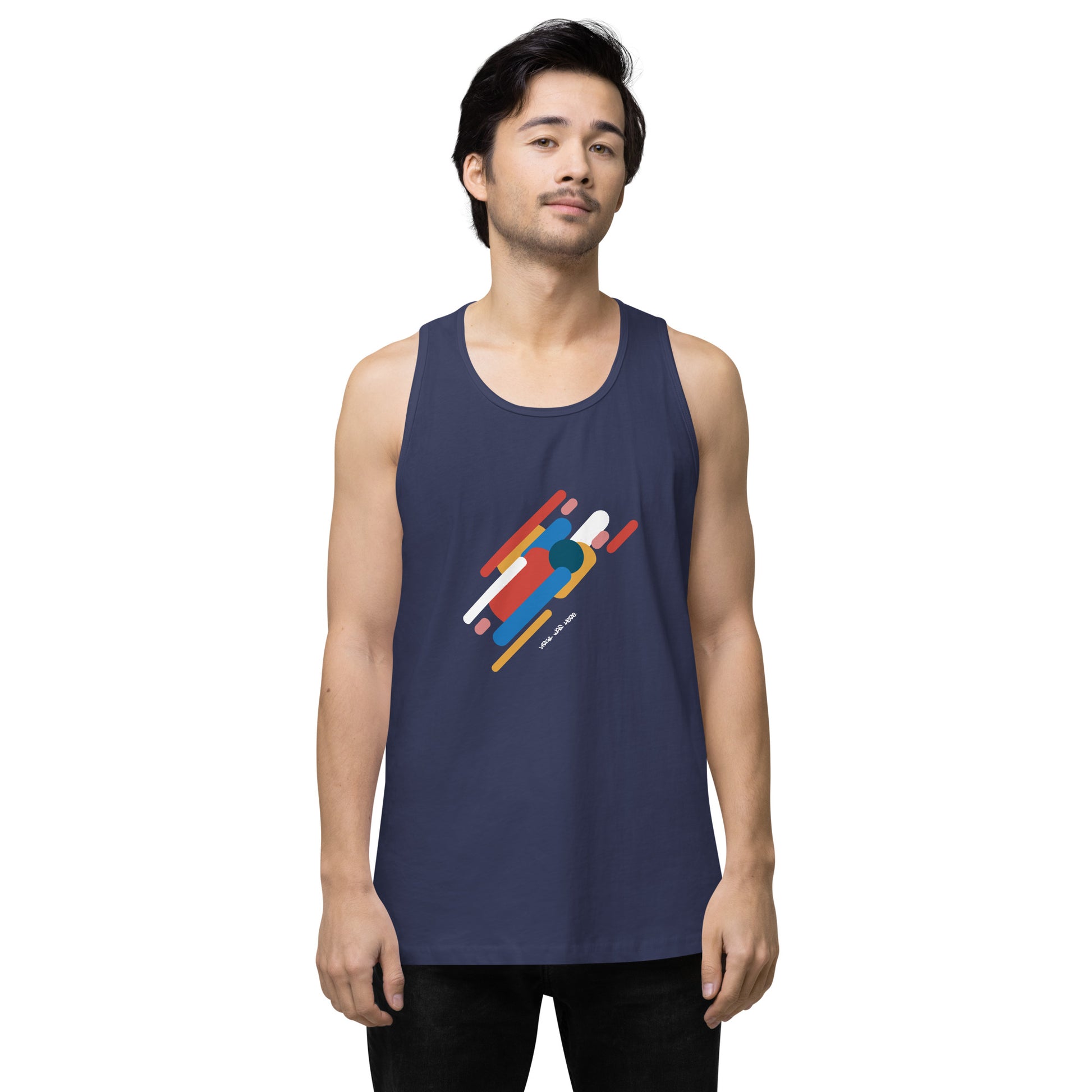LIGHT STREAK Premium Tank Top - SOULSKY