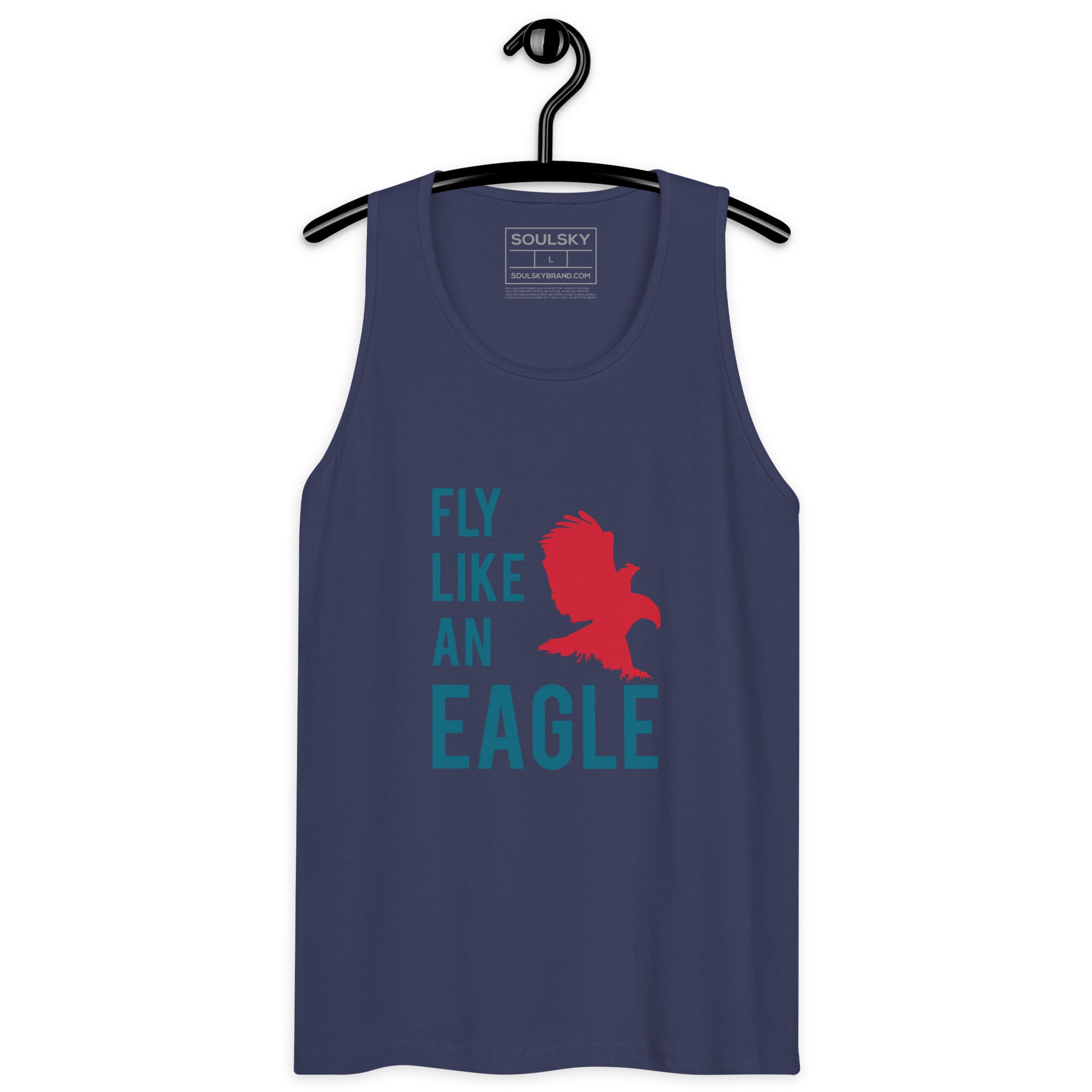 FLY LIKE AN EAGLE Premium Tank Top - SOULSKY