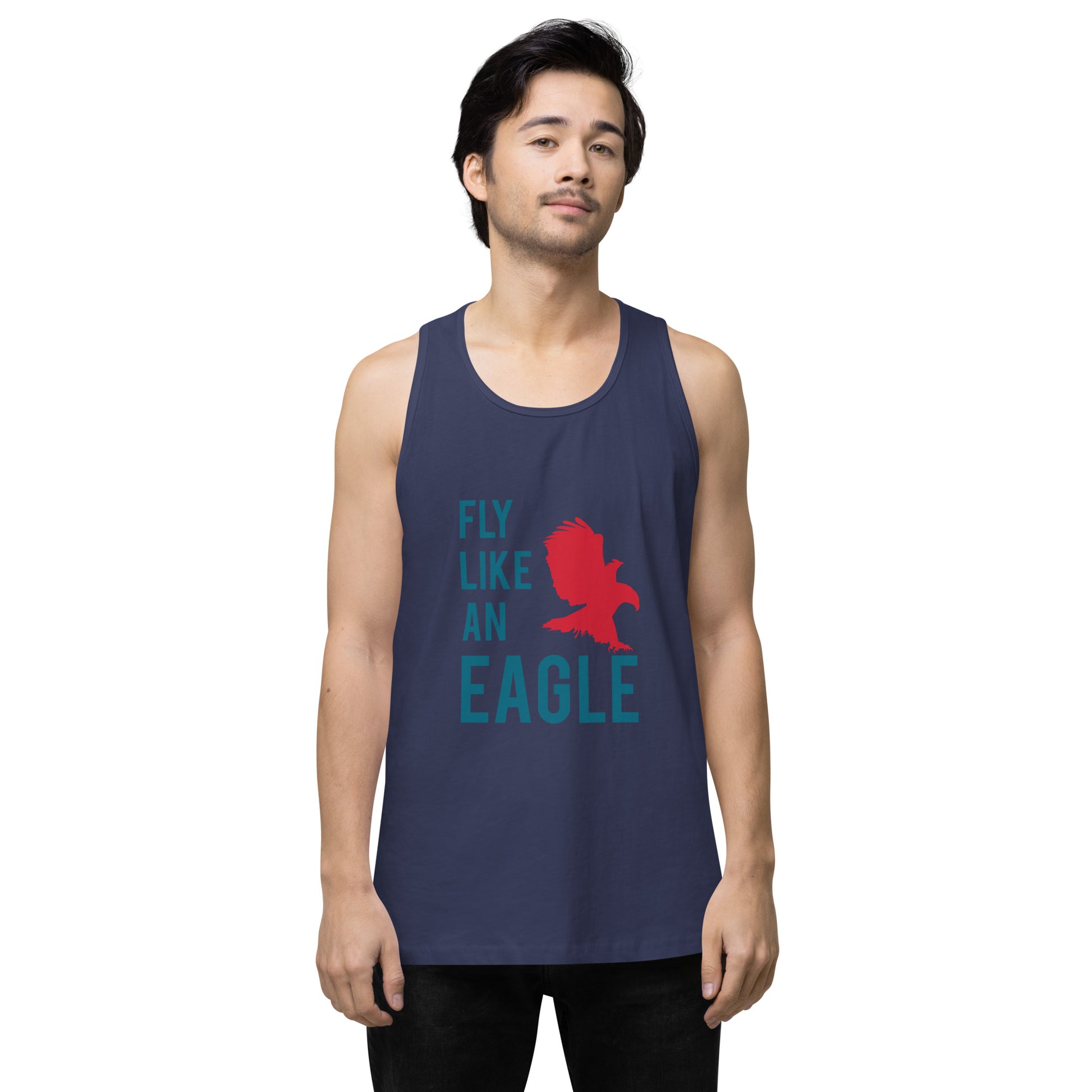 FLY LIKE AN EAGLE Premium Tank Top - SOULSKY
