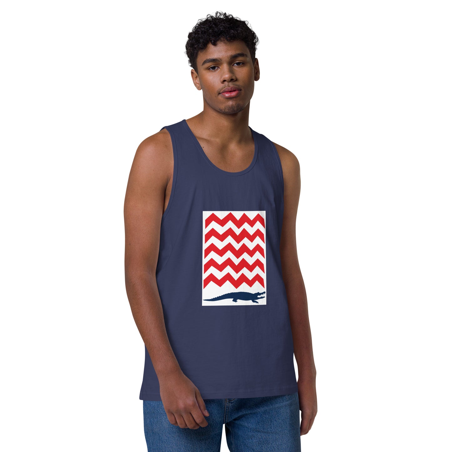 BE PATIENT Premium Tank Top (Dark Colors)