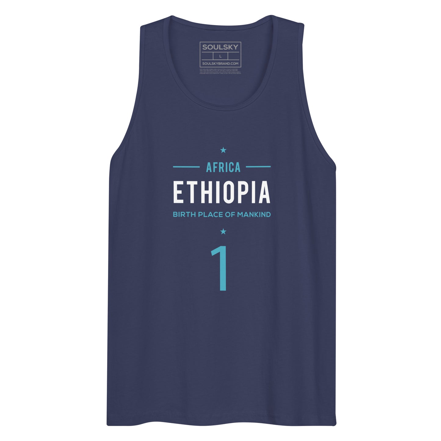 ETHIOPIA - BIRTHPLACE OF MANKIND Premium Tank Top