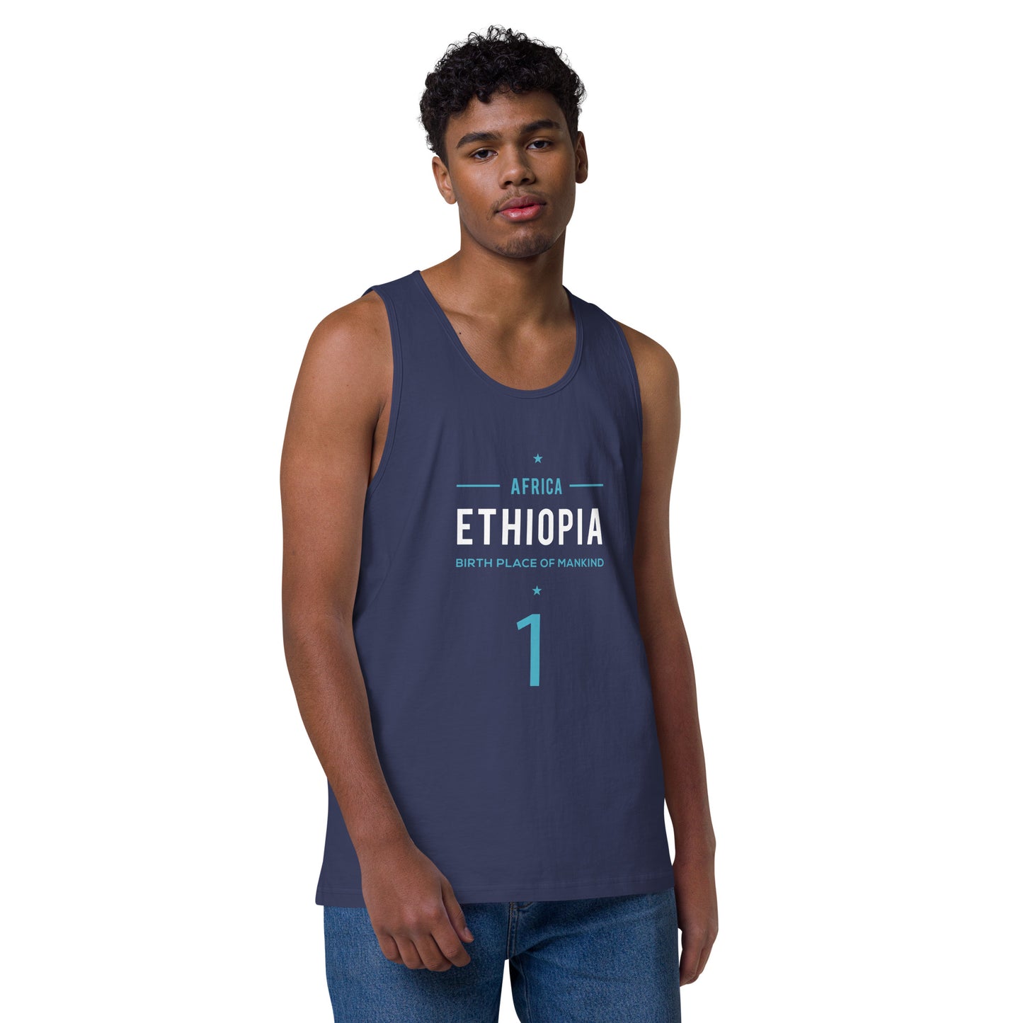 ETHIOPIA - BIRTHPLACE OF MANKIND Premium Tank Top