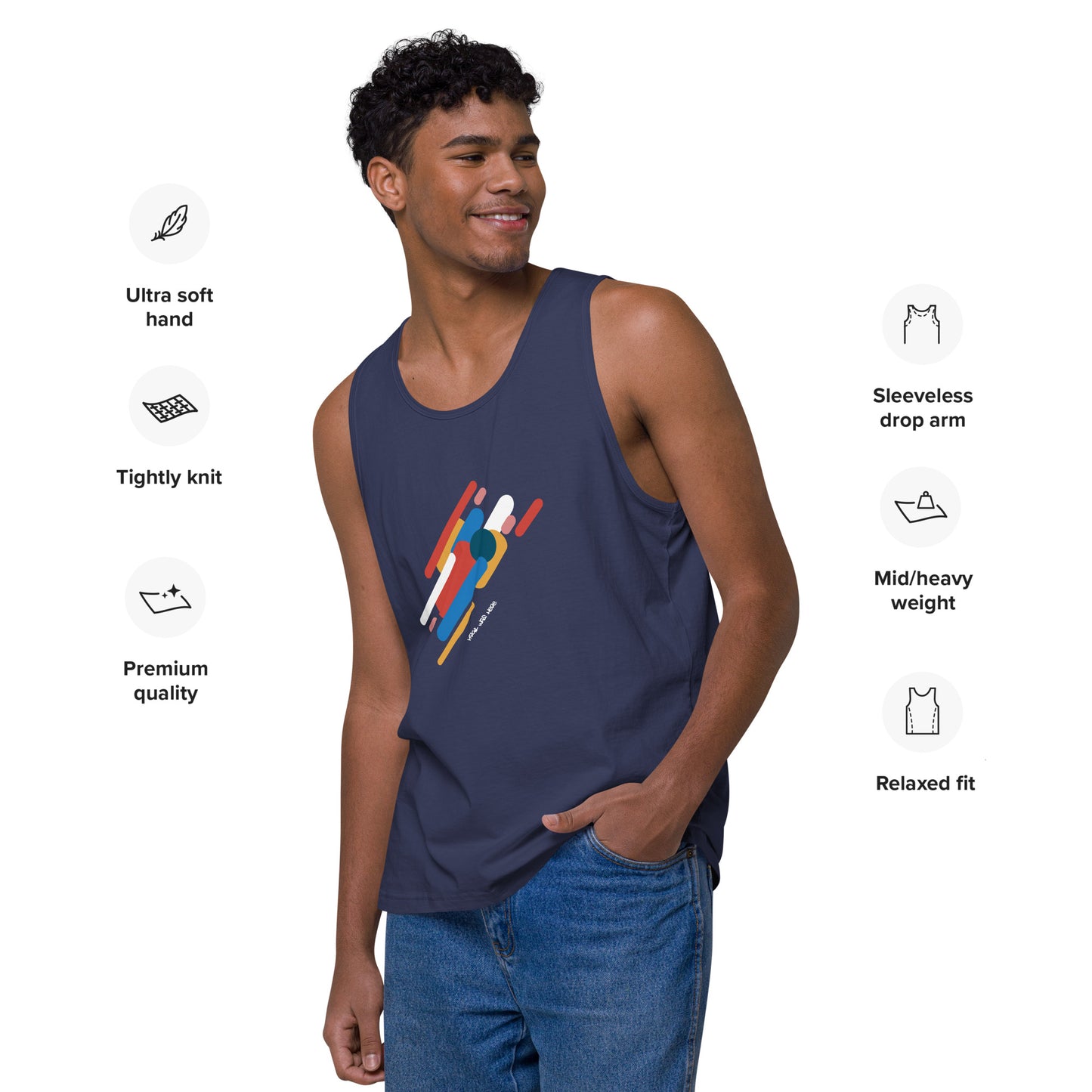LIGHT STREAK Premium Tank Top