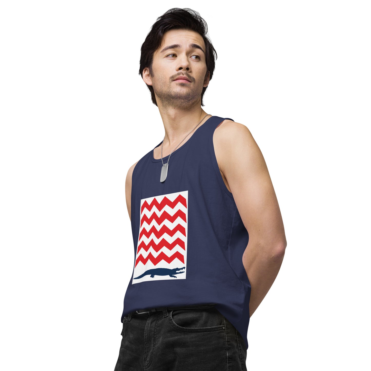 BE PATIENT Premium Tank Top (Dark Colors)