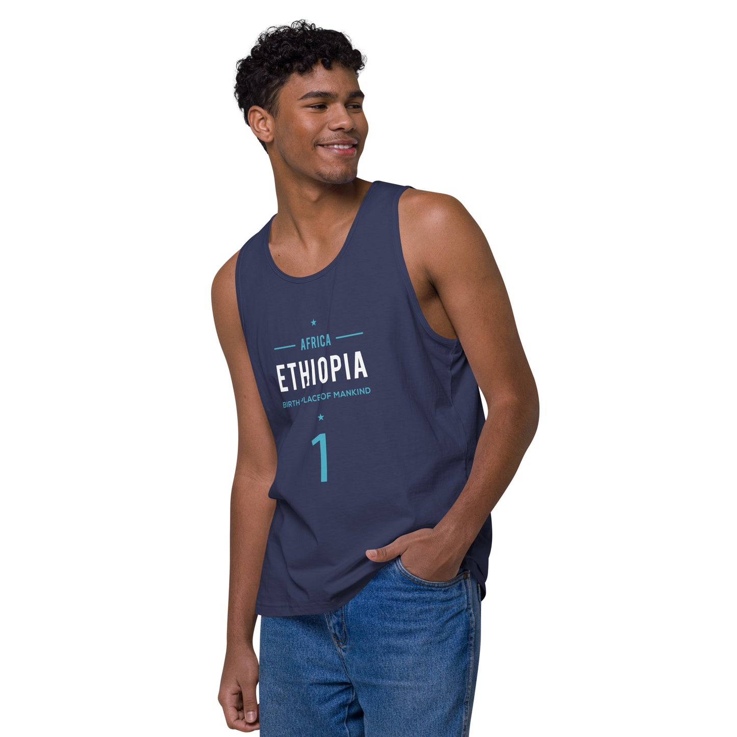 ETHIOPIA - BIRTHPLACE OF MANKIND Premium Tank Top