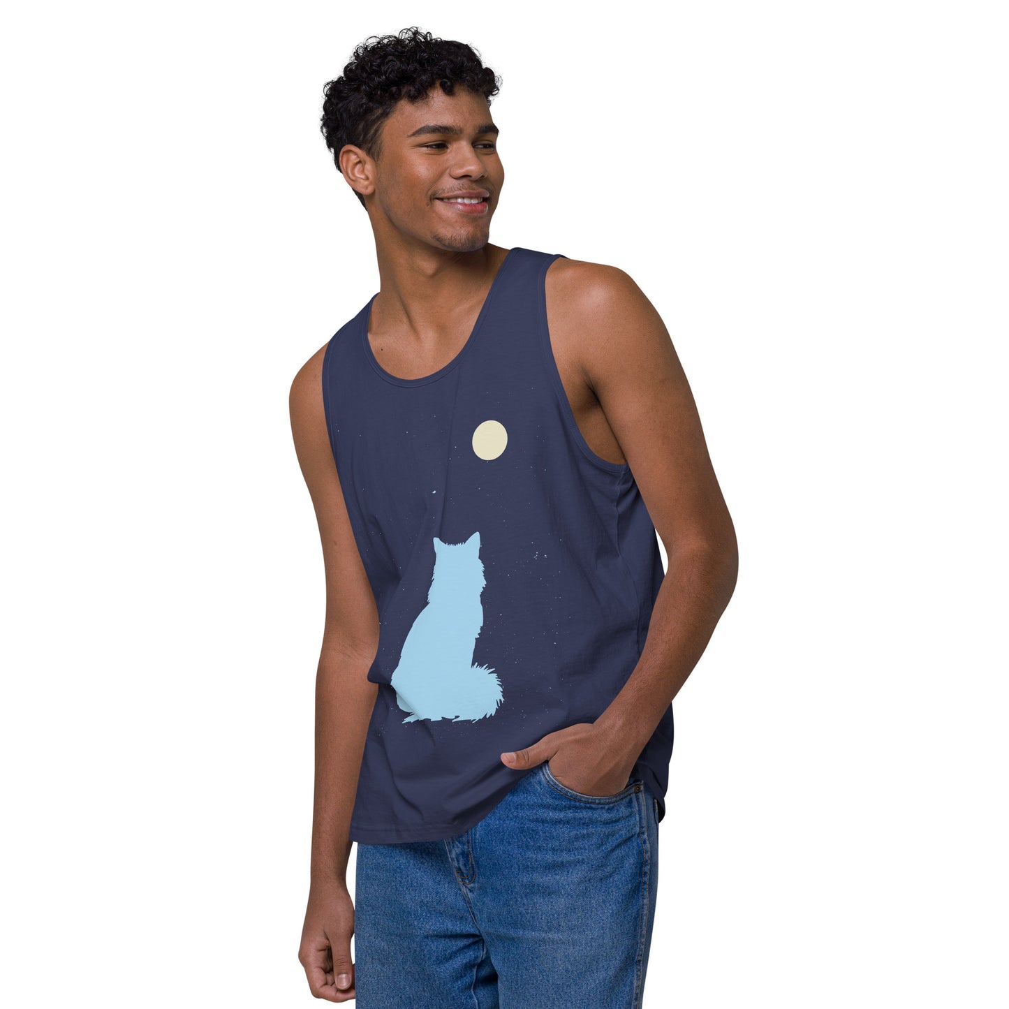 STAR GAZING Premium Tank Top