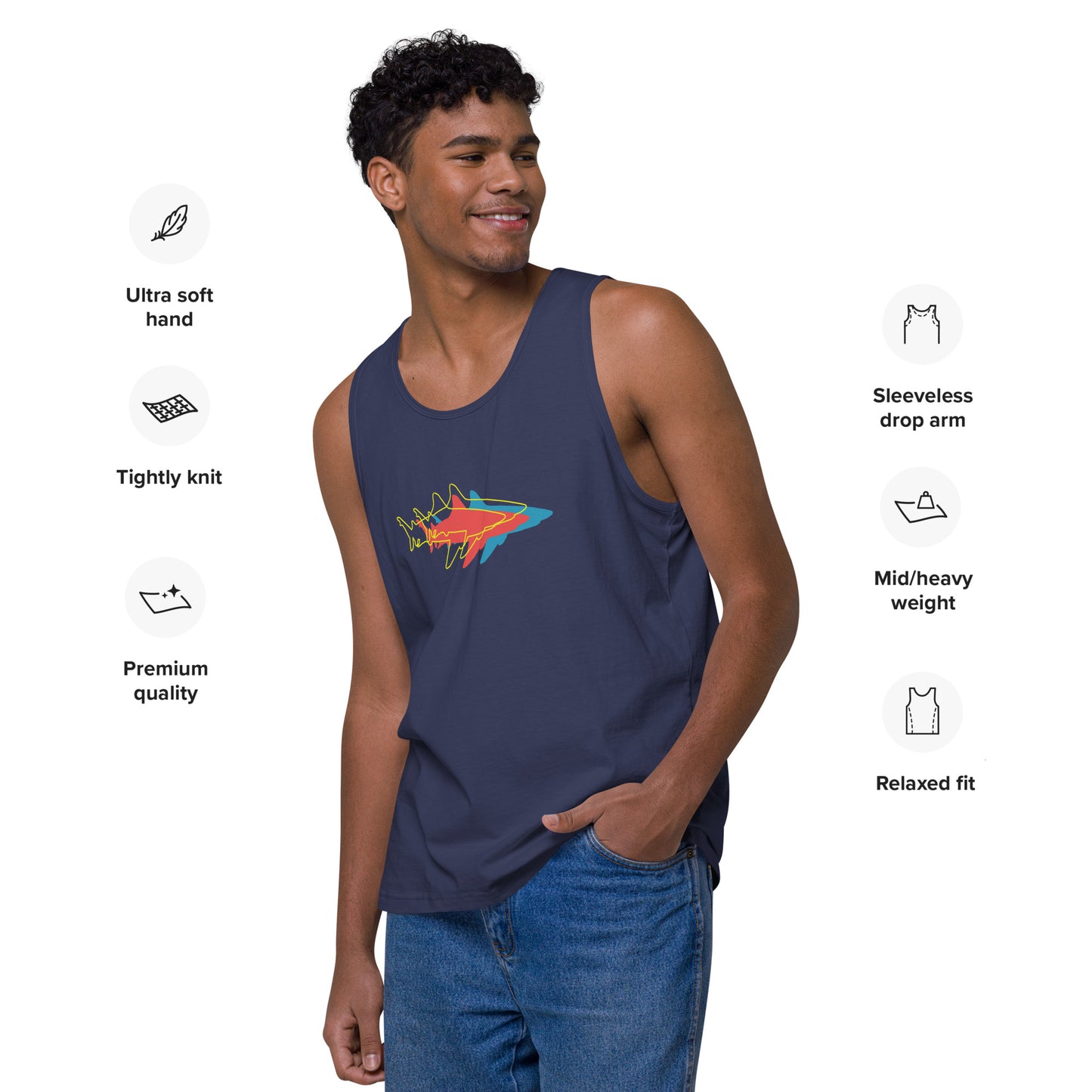 STAY THE COURSE Premium Tank Top