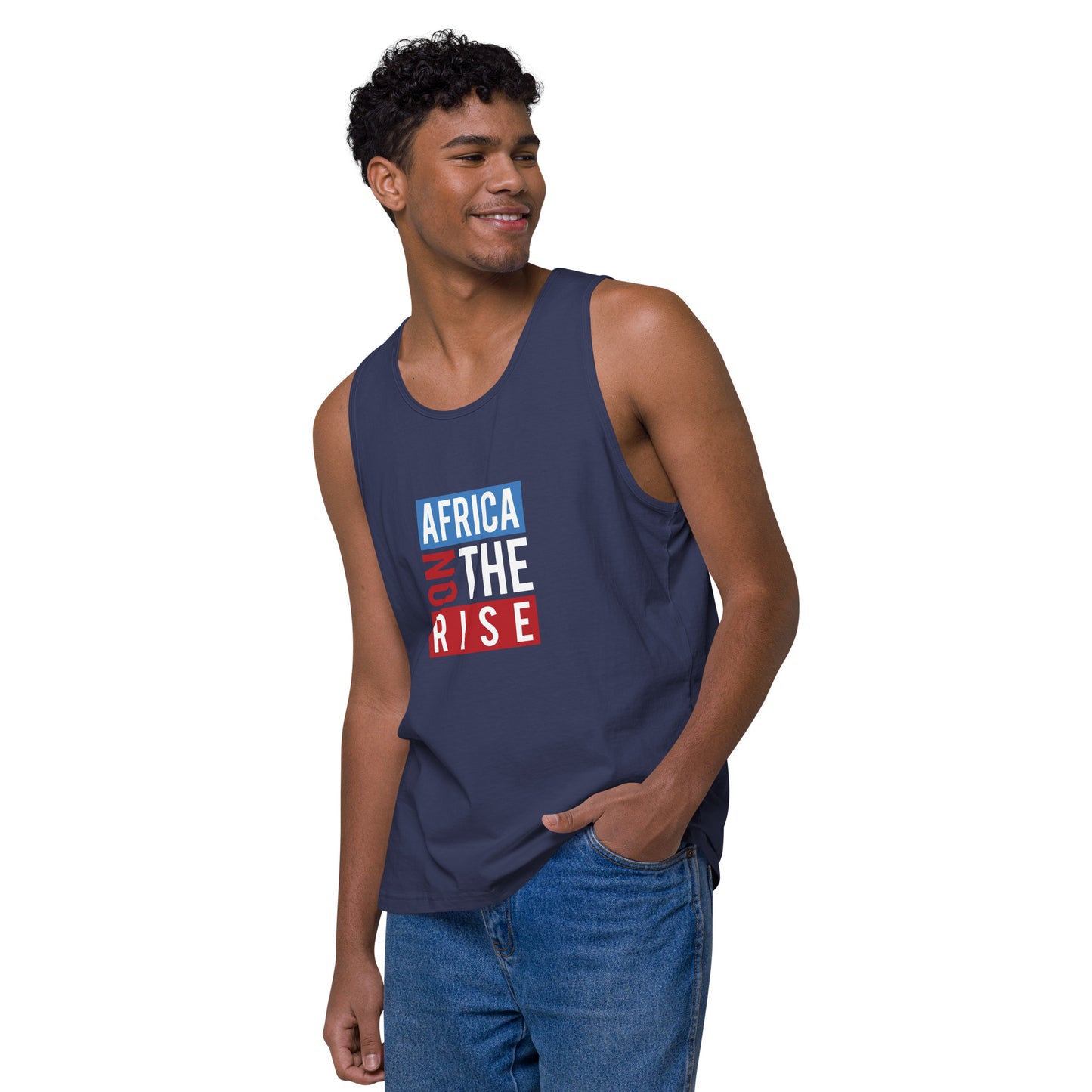 AFRICA ON THE RISE Premium Tank Top