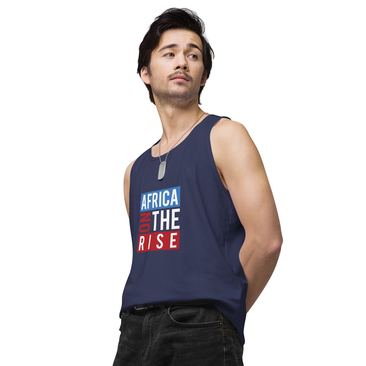AFRICA ON THE RISE Premium Tank Top