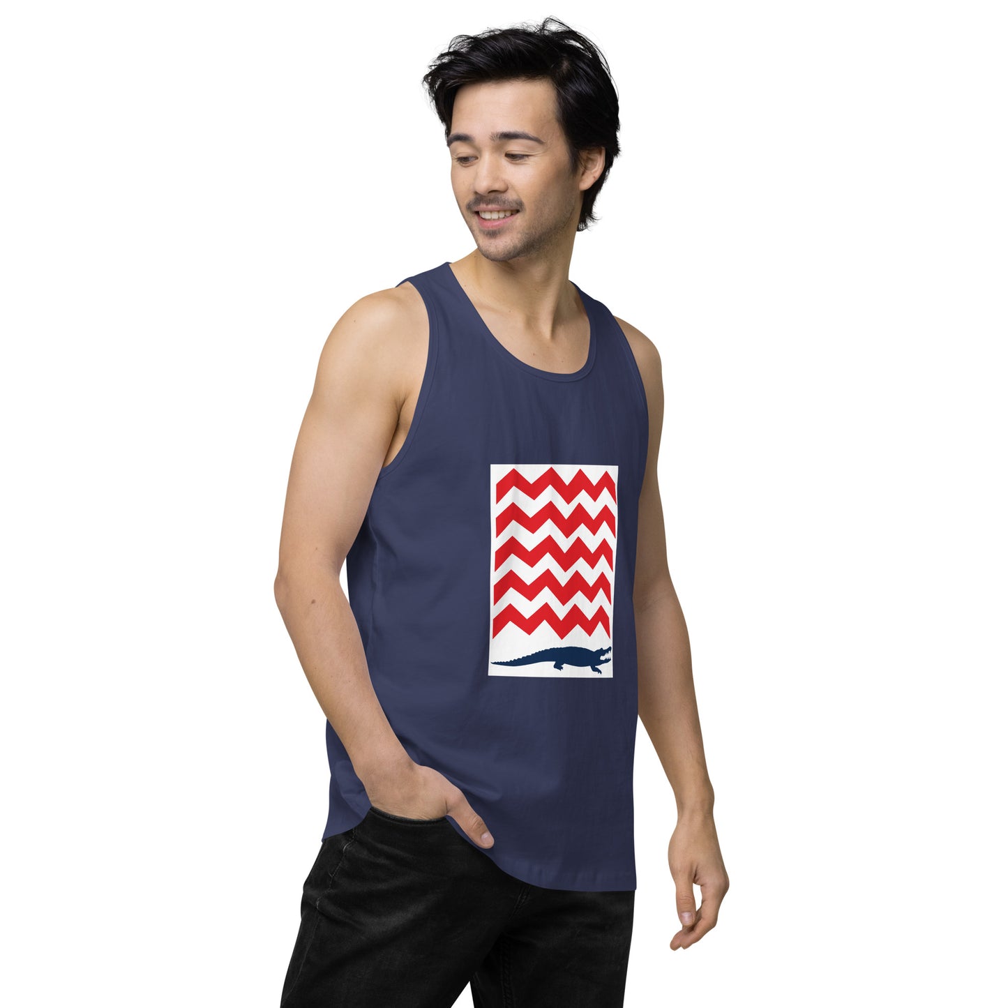 BE PATIENT Premium Tank Top (Dark Colors)