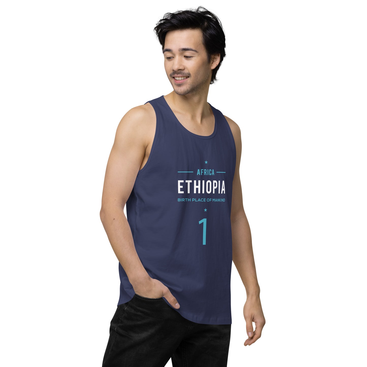 ETHIOPIA - BIRTHPLACE OF MANKIND Premium Tank Top