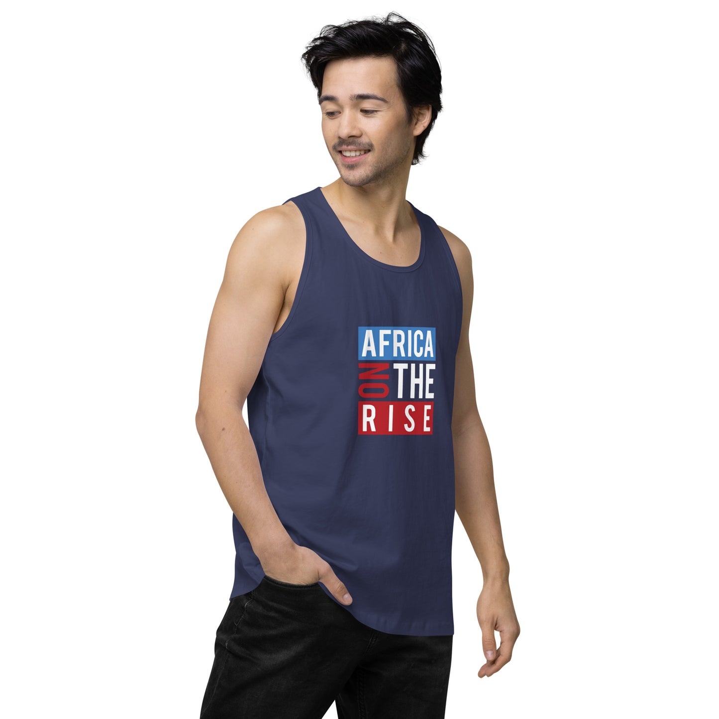 AFRICA ON THE RISE Premium Tank Top