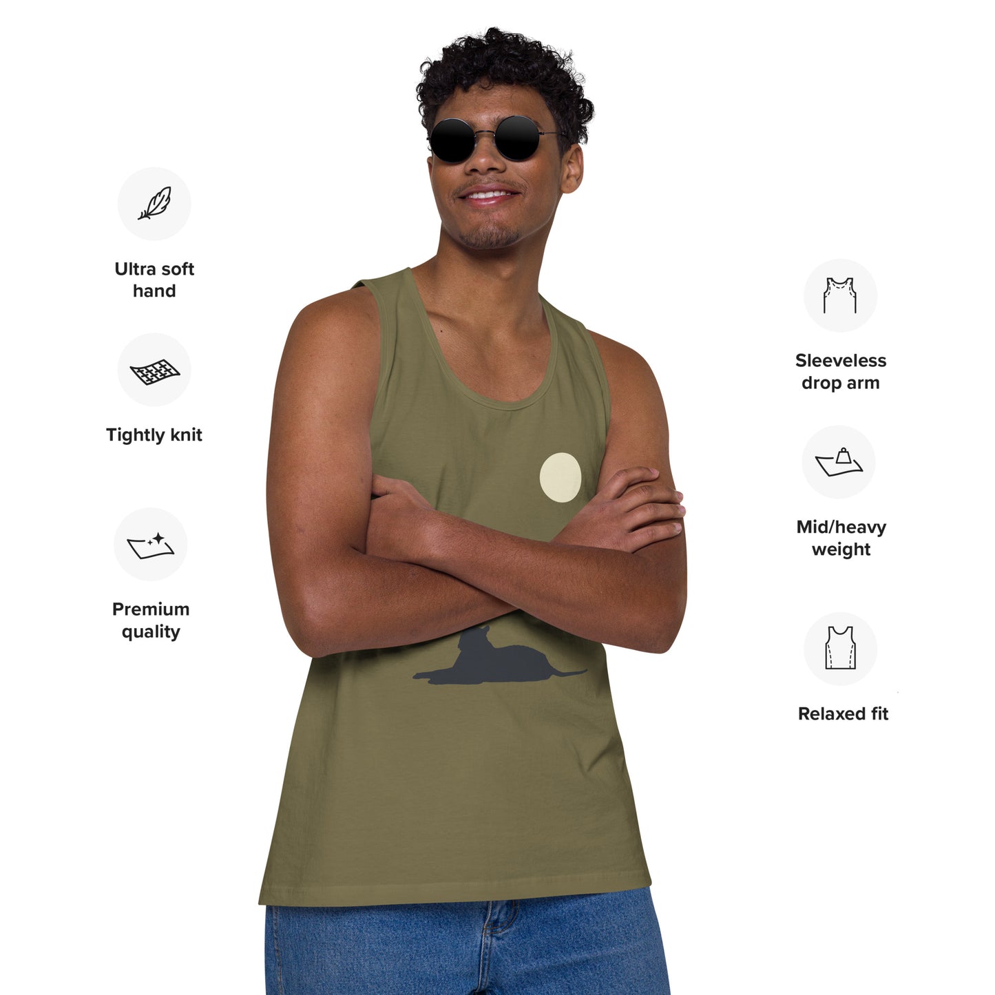 MIDNIGHT Premium Tank Top