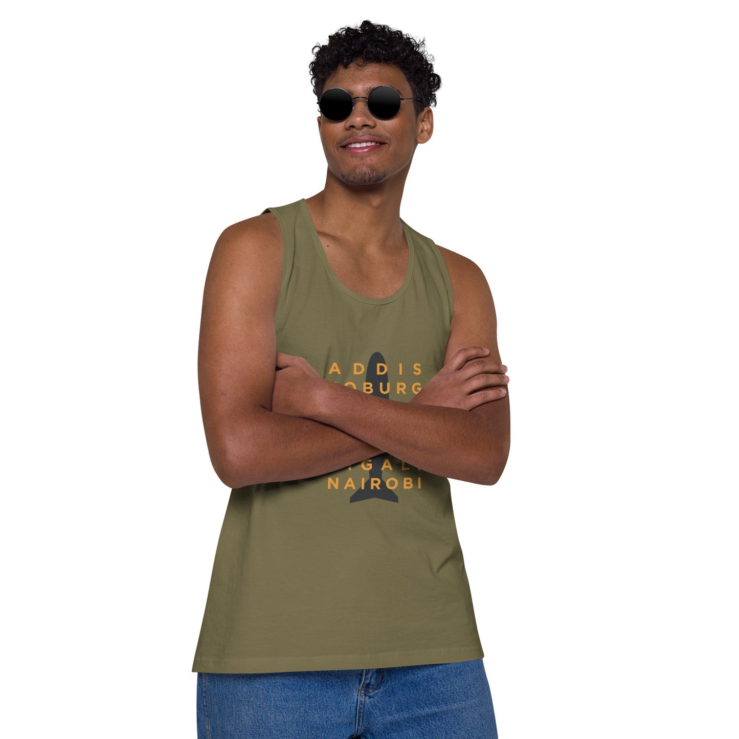 AFRICAN CITIES Premium Tank Top