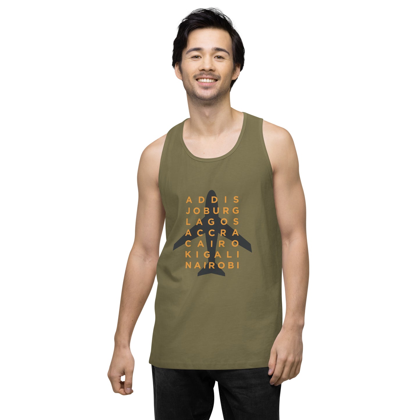 AFRICAN CITIES Premium Tank Top