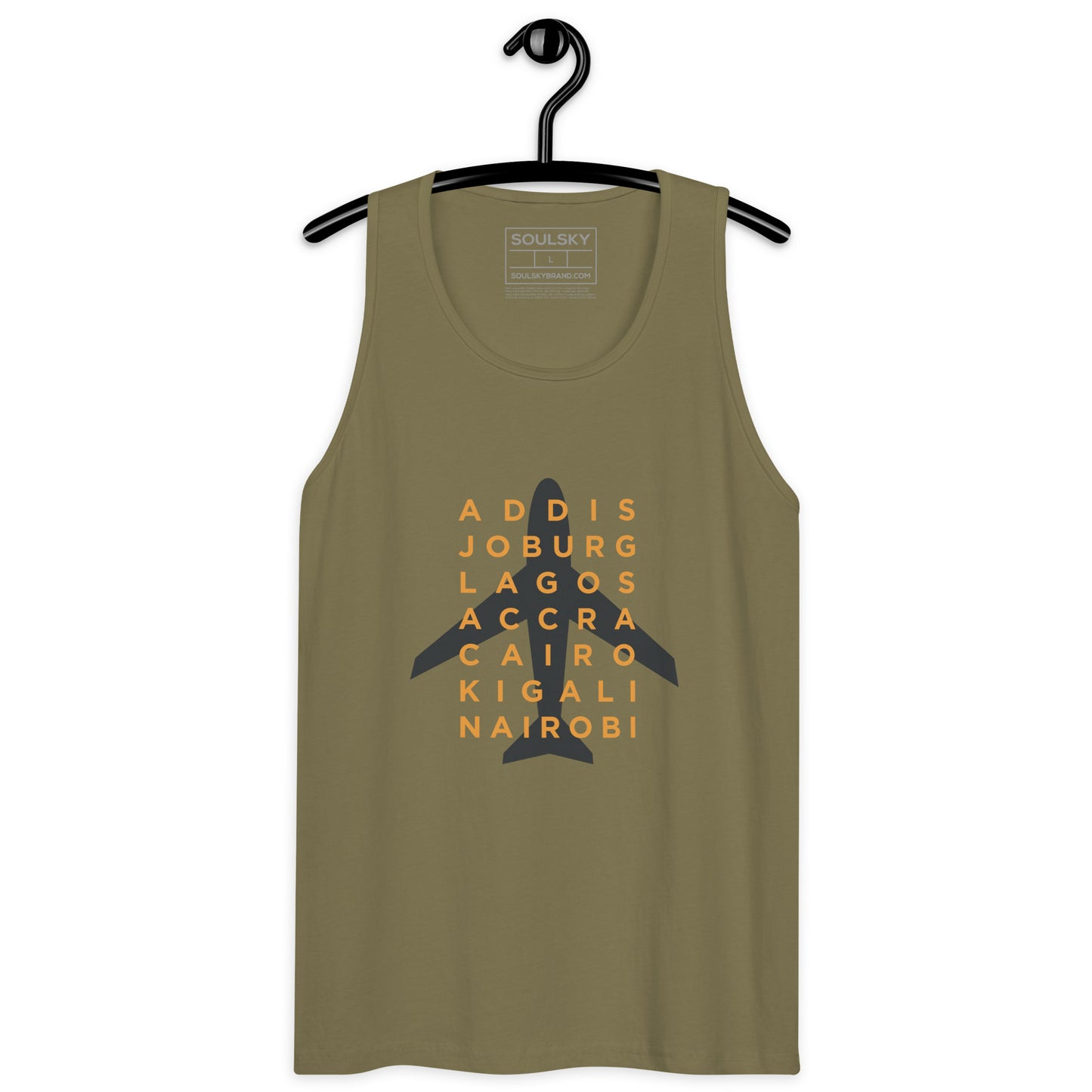 AFRICAN CITIES Premium Tank Top