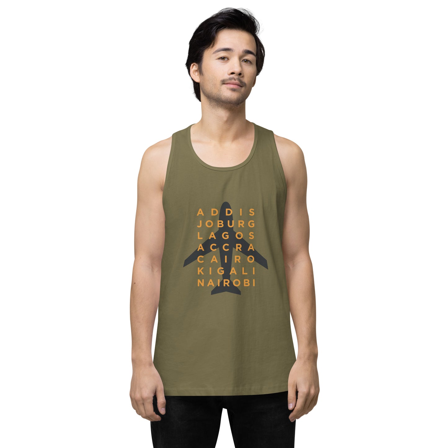 AFRICAN CITIES Premium Tank Top