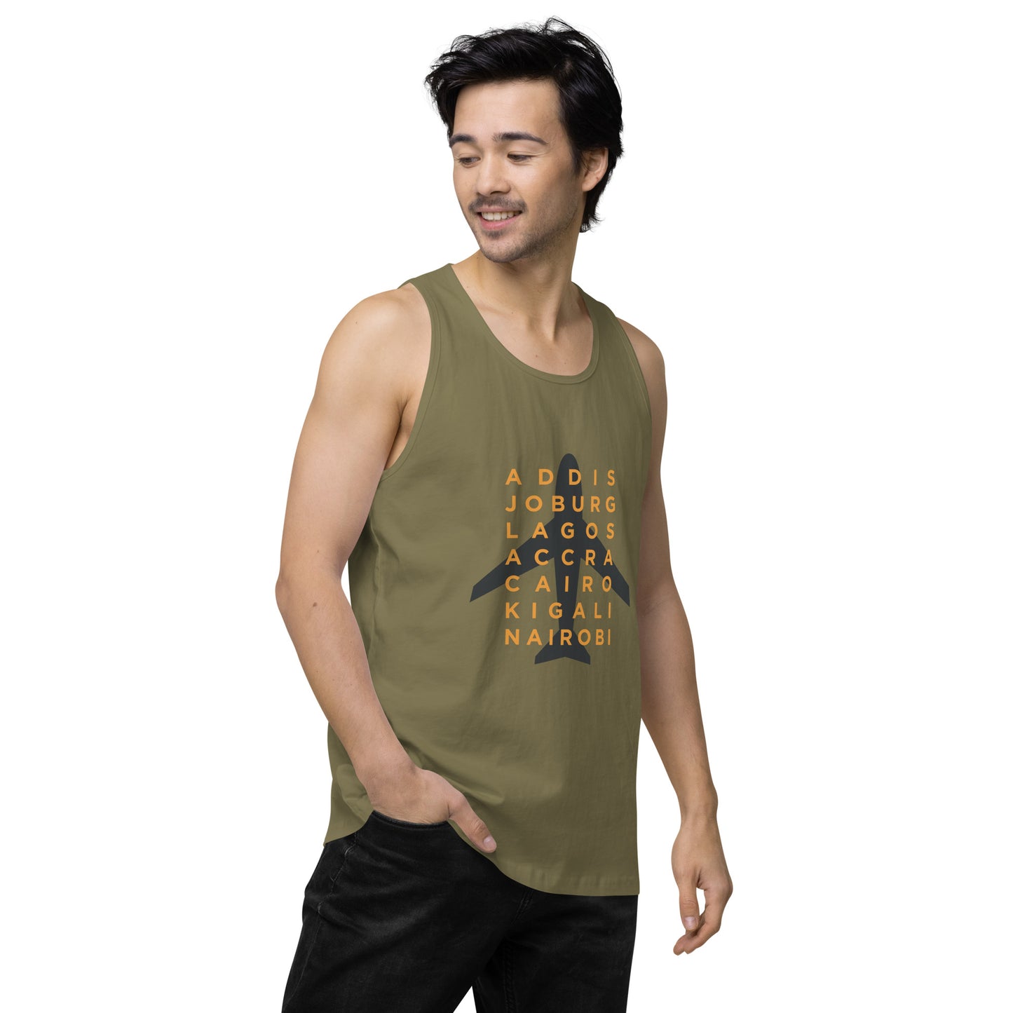 AFRICAN CITIES Premium Tank Top