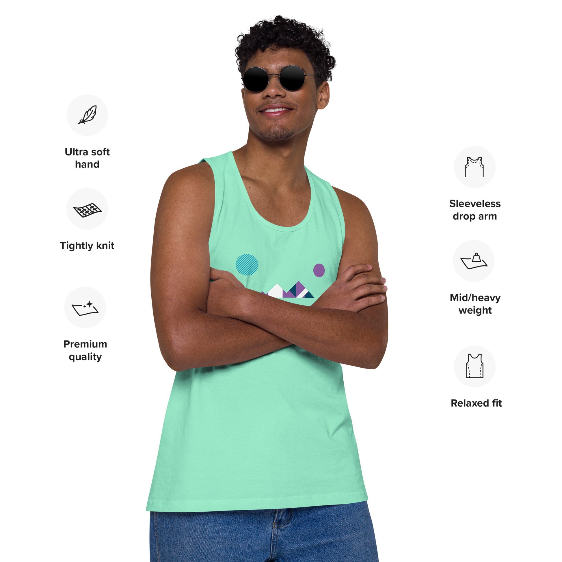 MOUNTAIN Premium Tank Top - SOULSKY