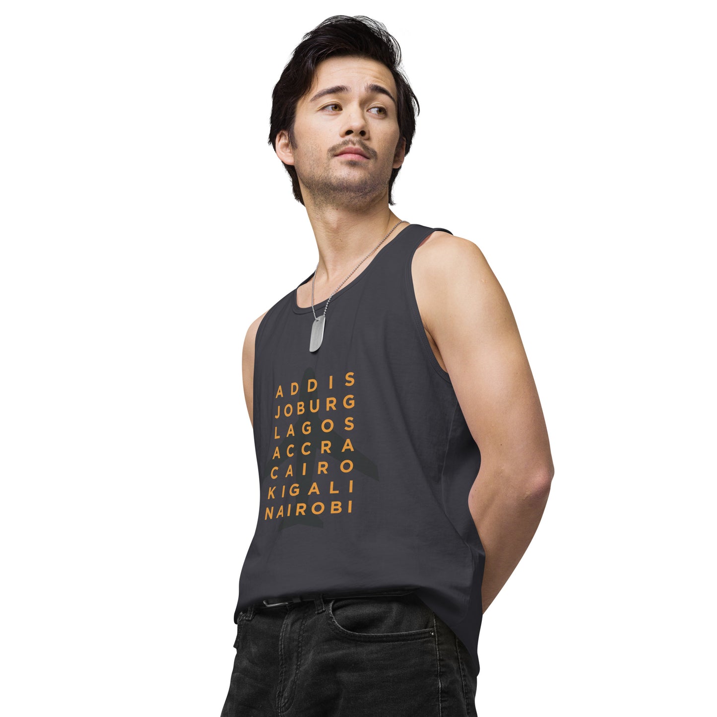 AFRICAN CITIES Premium Tank Top