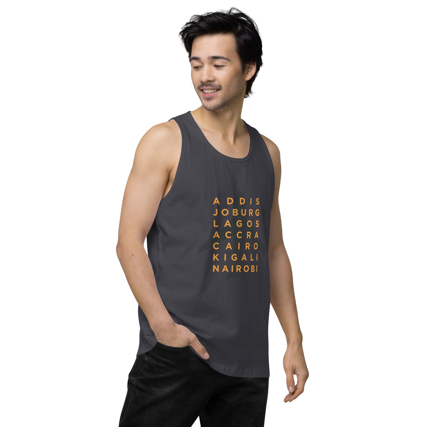 AFRICAN CITIES Premium Tank Top