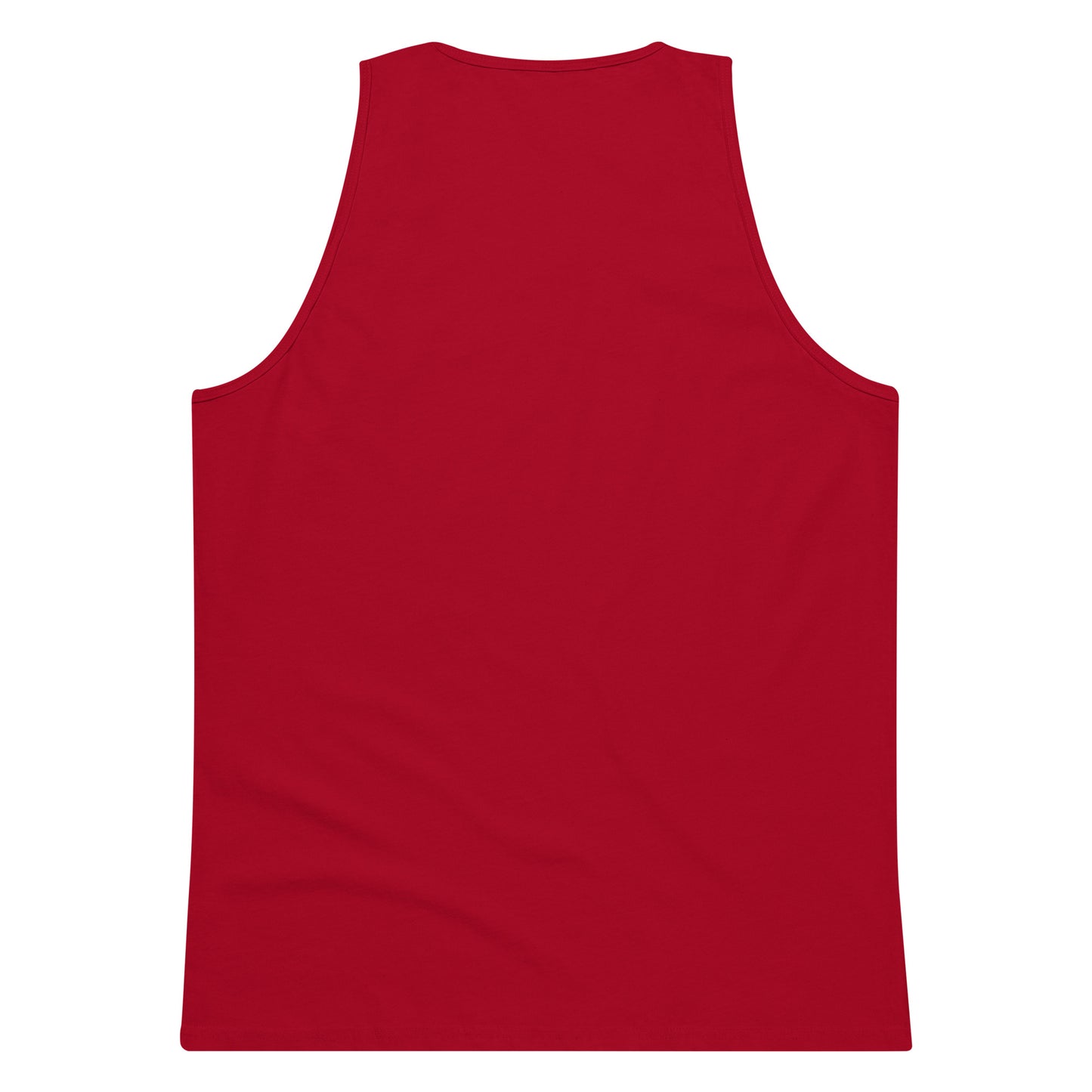 BE PATIENT Premium Tank Top (Red)