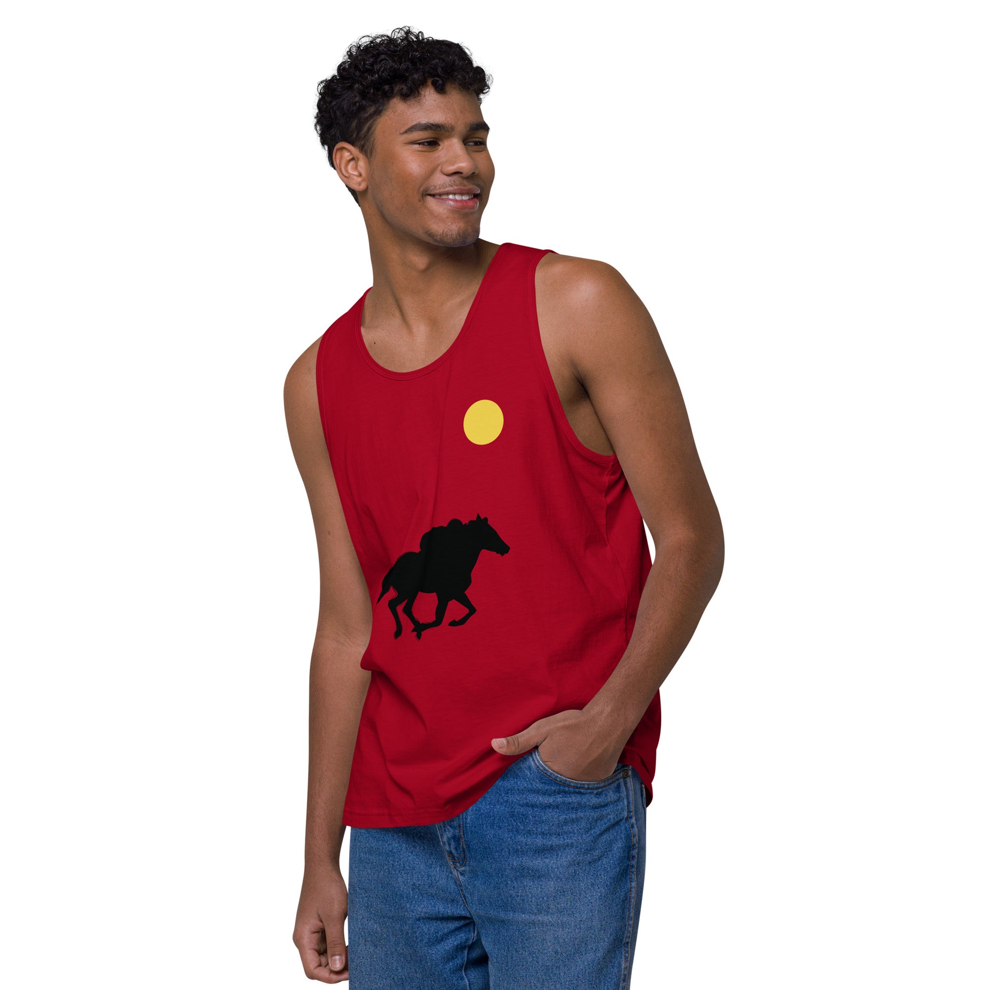 GIVE IT YOUR ALL Tee Premium Tank Top - SOULSKY