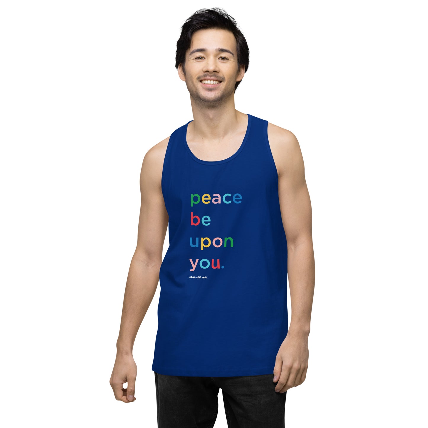 PEACE BE UPON YOU Premium Tank Top