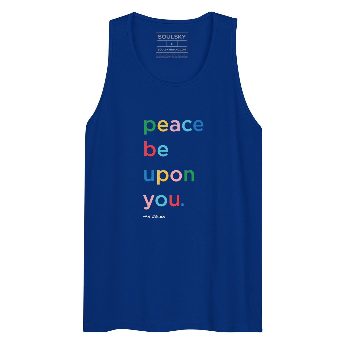 PEACE BE UPON YOU Premium Tank Top