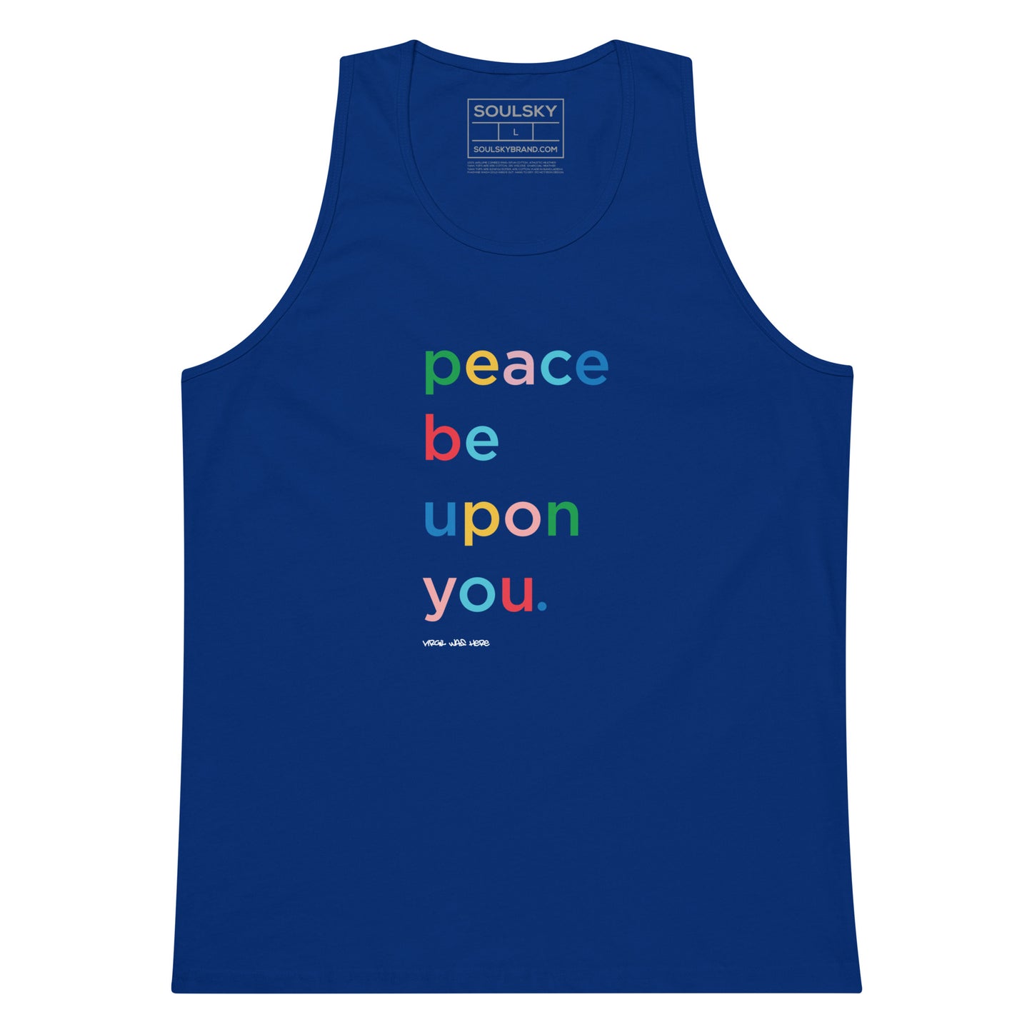 PEACE BE UPON YOU Premium Tank Top