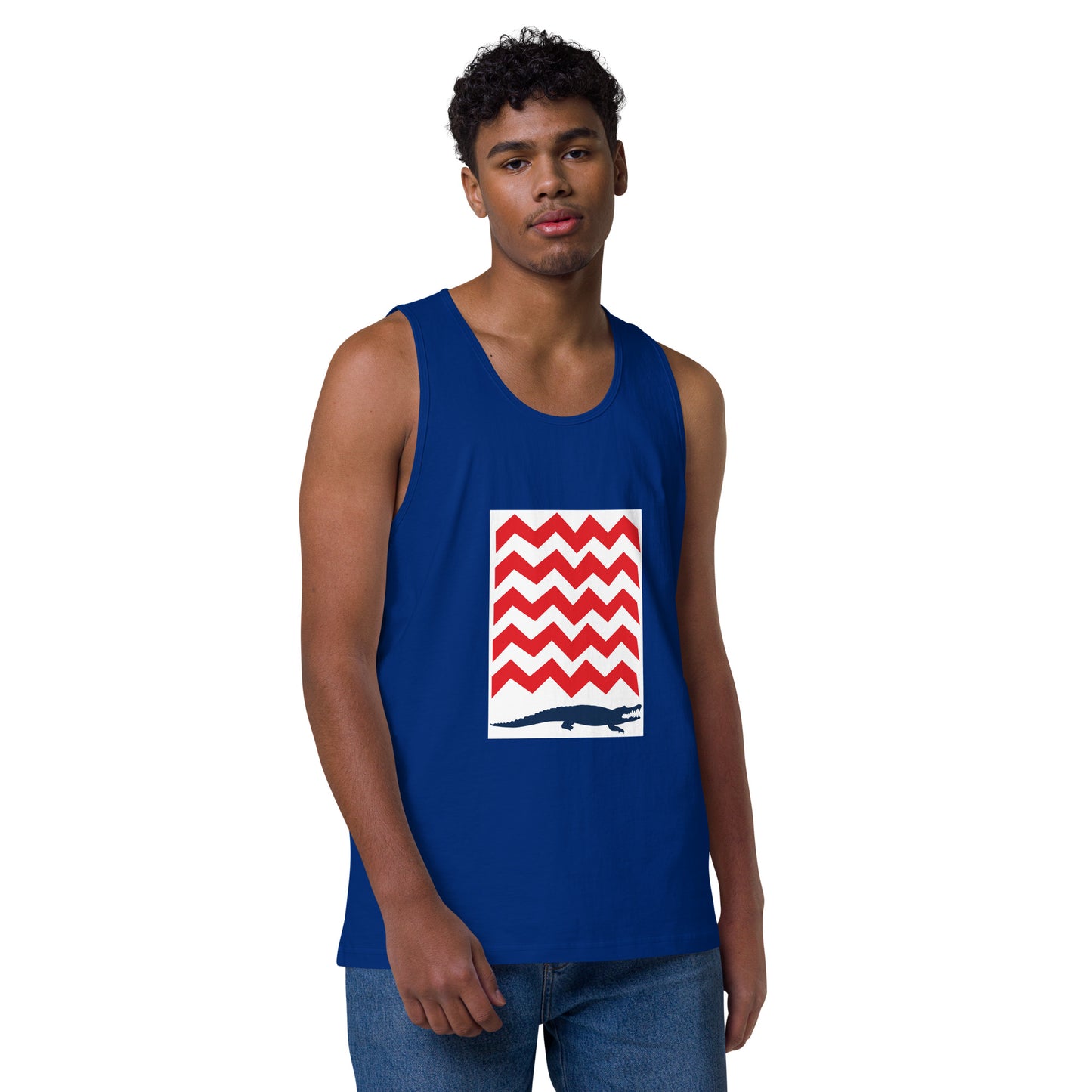 BE PATIENT Premium Tank Top (Dark Colors)