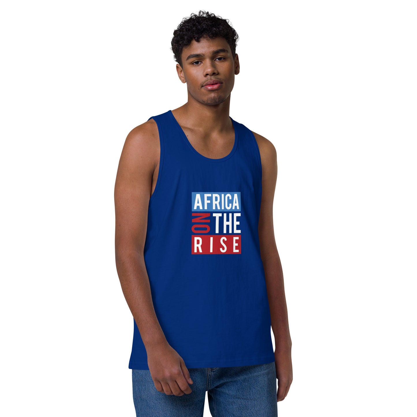 AFRICA ON THE RISE Premium Tank Top