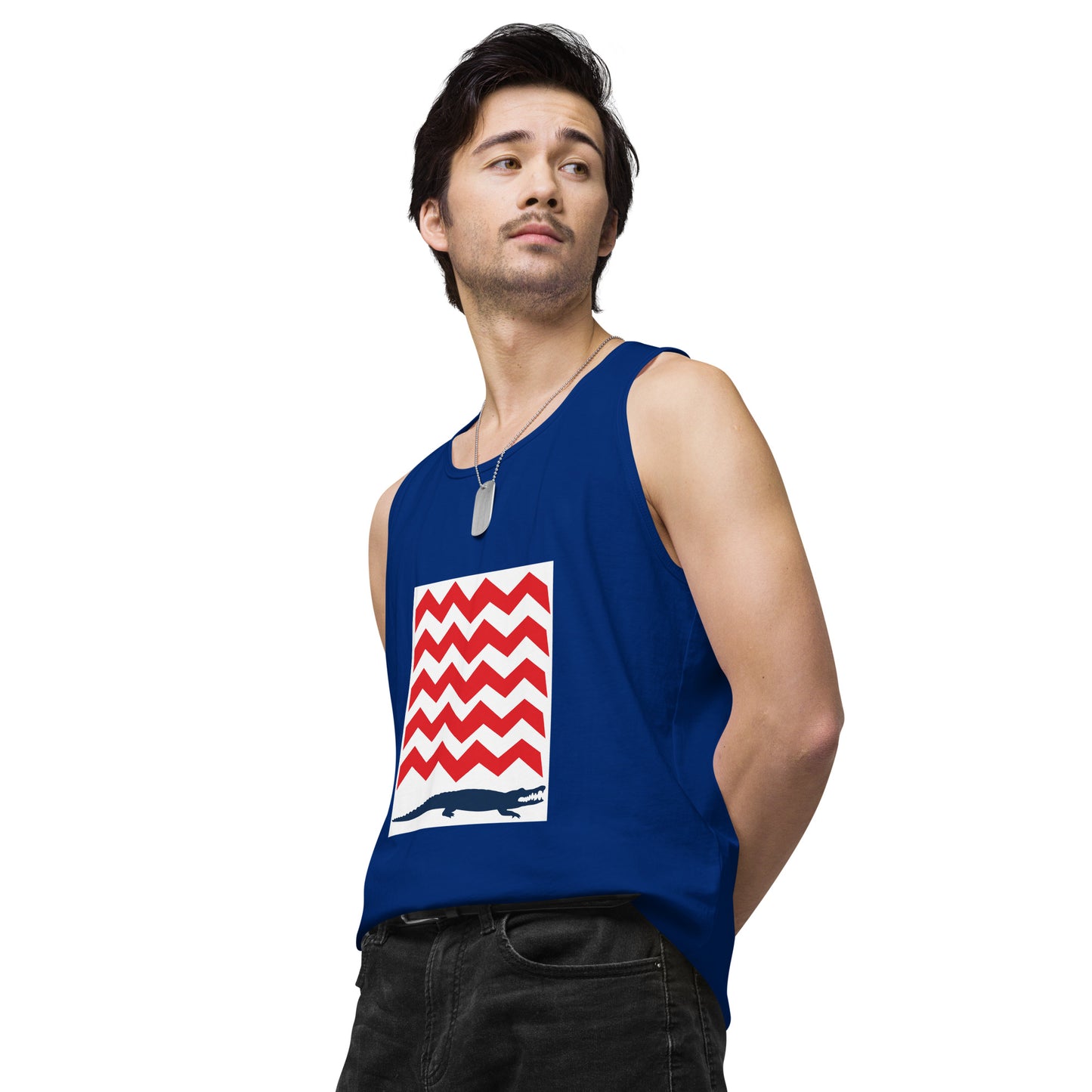 BE PATIENT Premium Tank Top (Dark Colors)