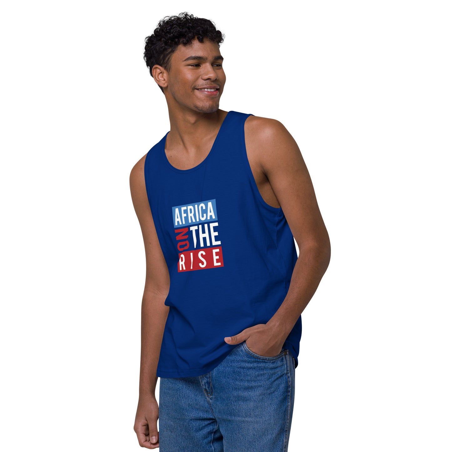 AFRICA ON THE RISE Premium Tank Top