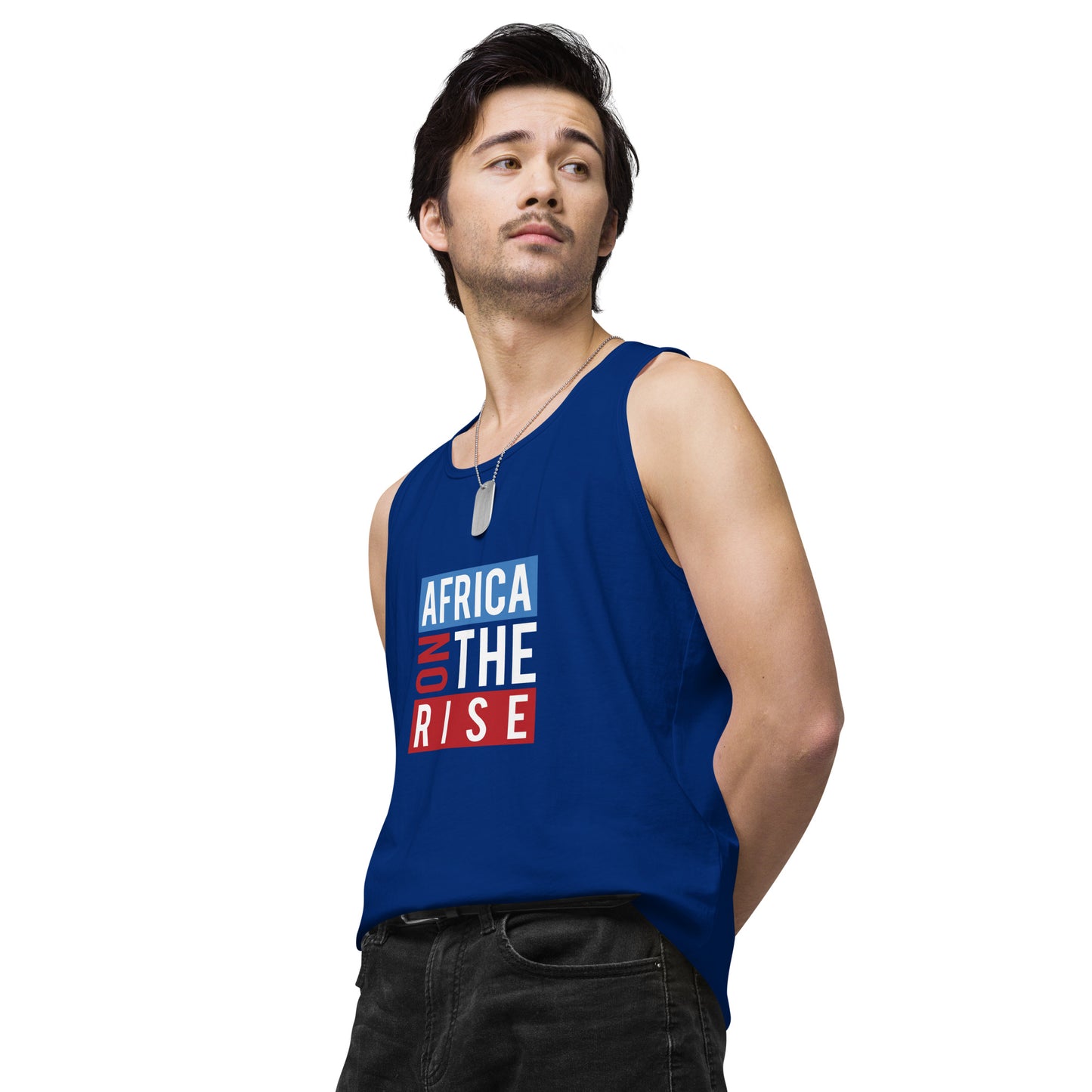 AFRICA ON THE RISE Premium Tank Top