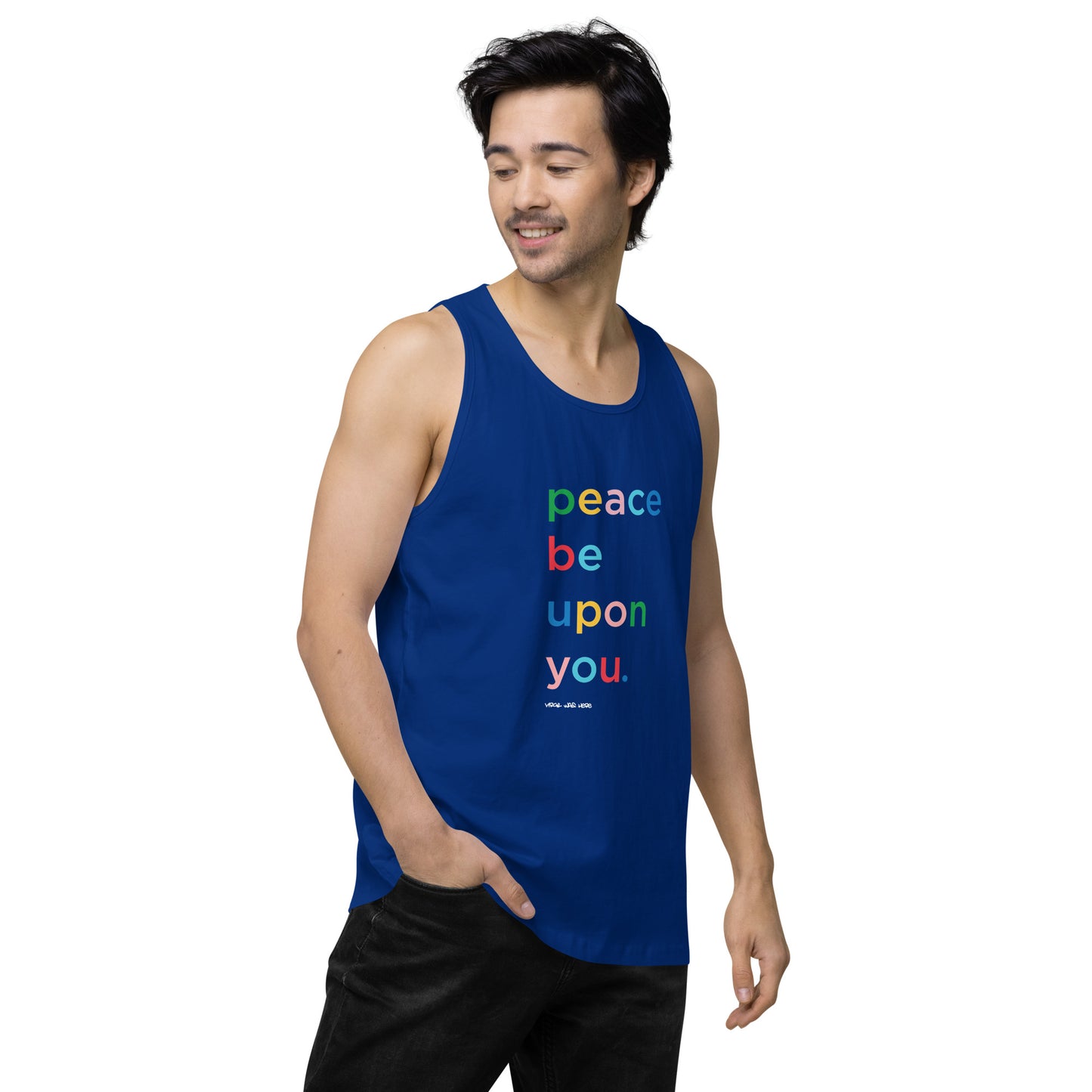PEACE BE UPON YOU Premium Tank Top