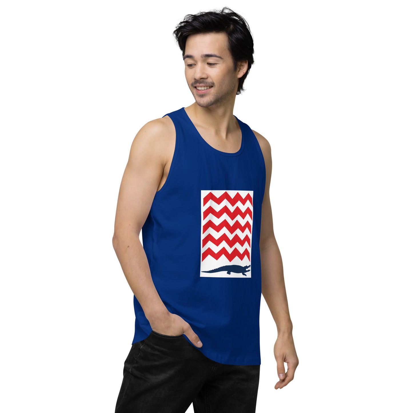 BE PATIENT Premium Tank Top (Dark Colors)